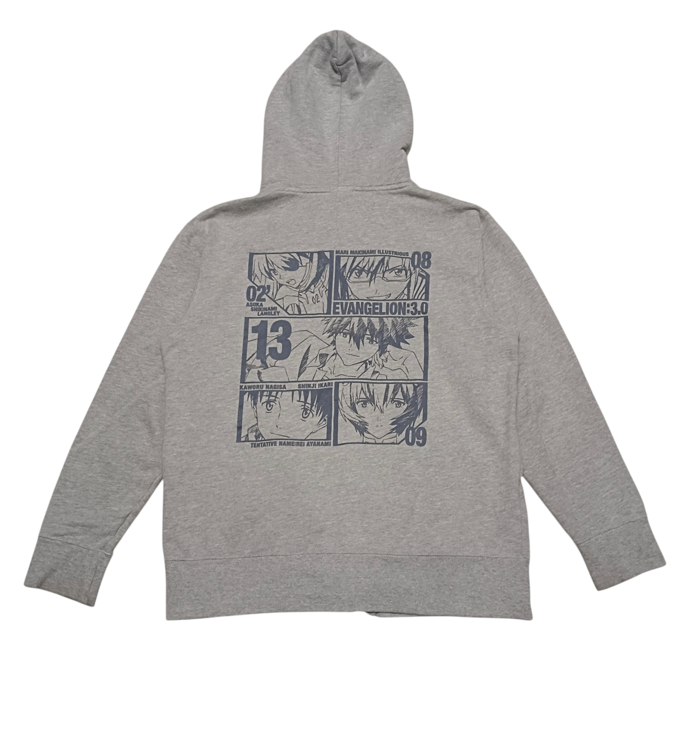 Anime Vintage Evangelion 3.0 Anime Cartoon Hoodie Size US M / EU 48-50 / 2 - 1 Thumbnail