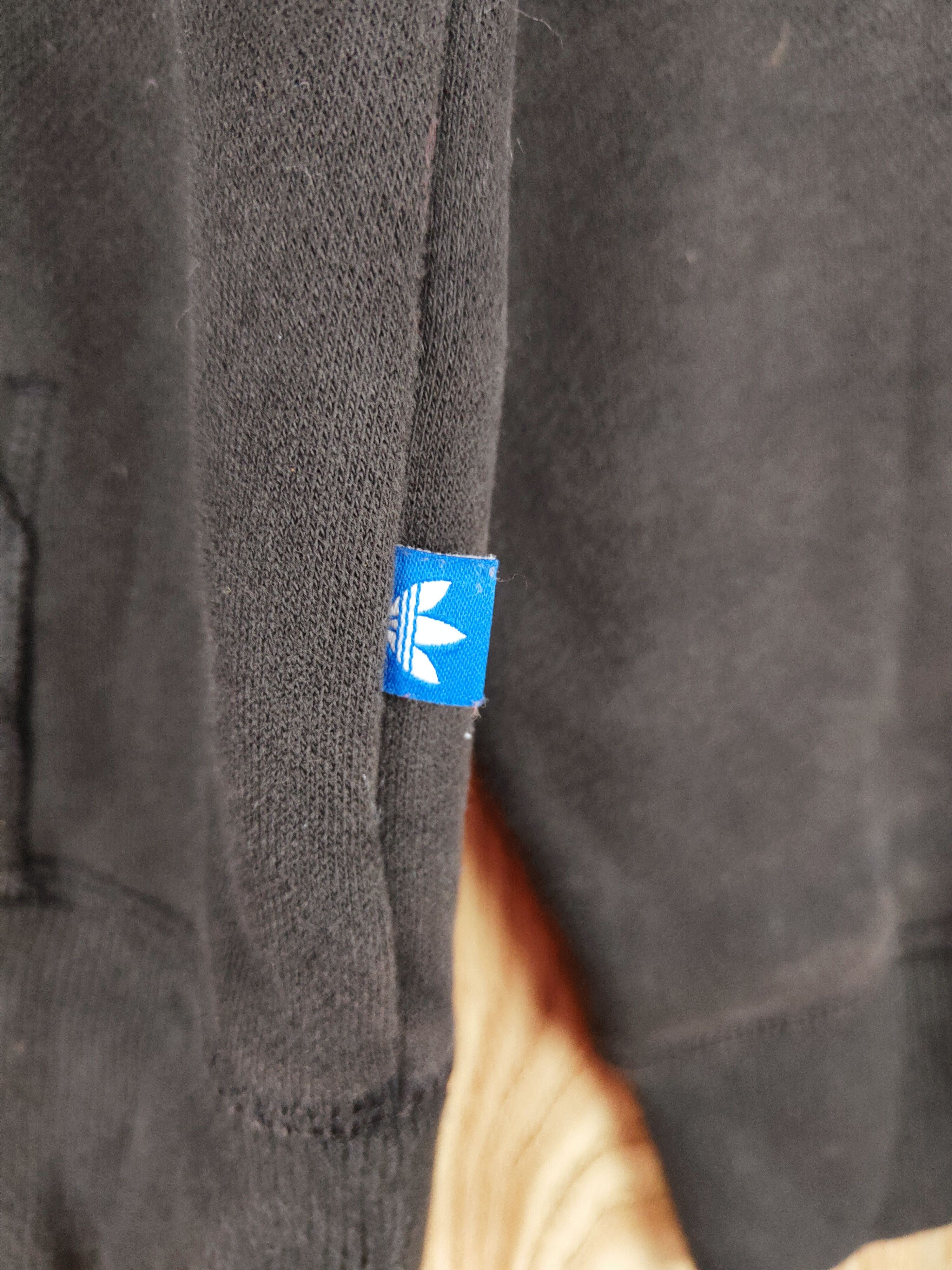 Adidas DL Adidas vintage Black Faded Hoodie Sweatshirts #W252 Size US XS / EU 42 / 0 - 7 Thumbnail