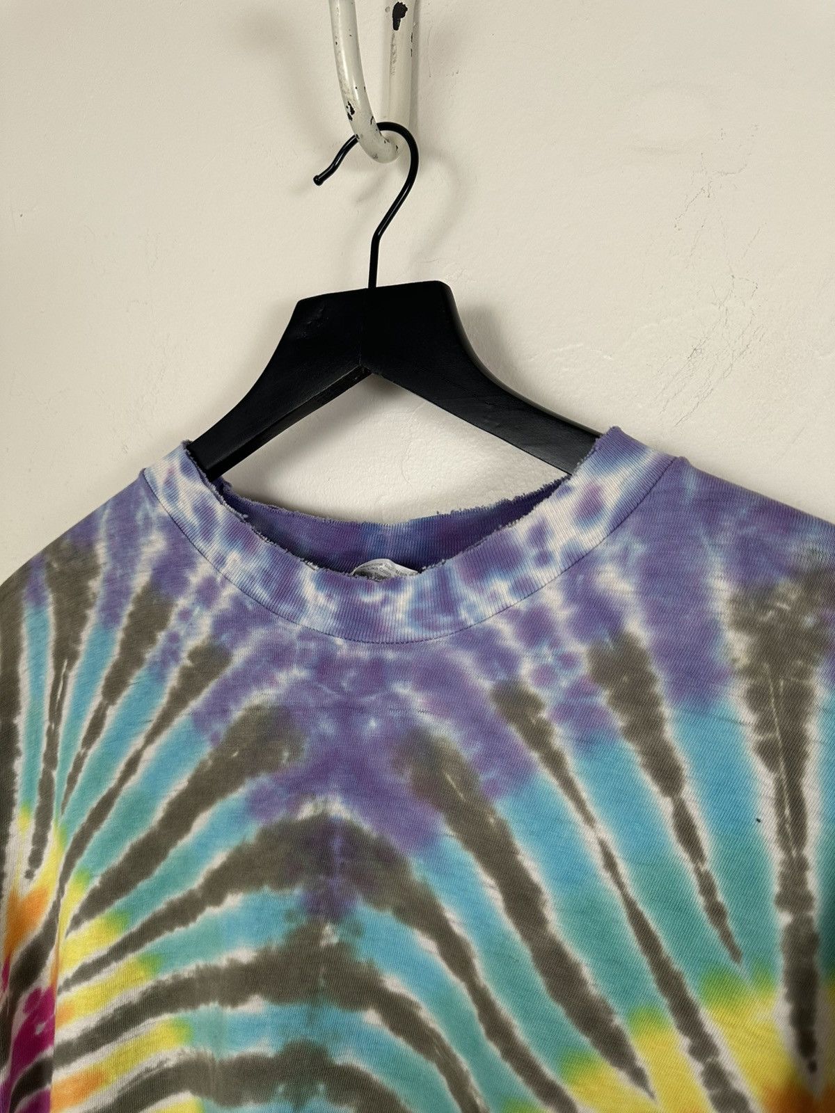 Hanes (L) AMAZING THRASHED OUT Tye Dye Longsleeve Tee Size US L / EU 52-54 / 3 - 10 Thumbnail