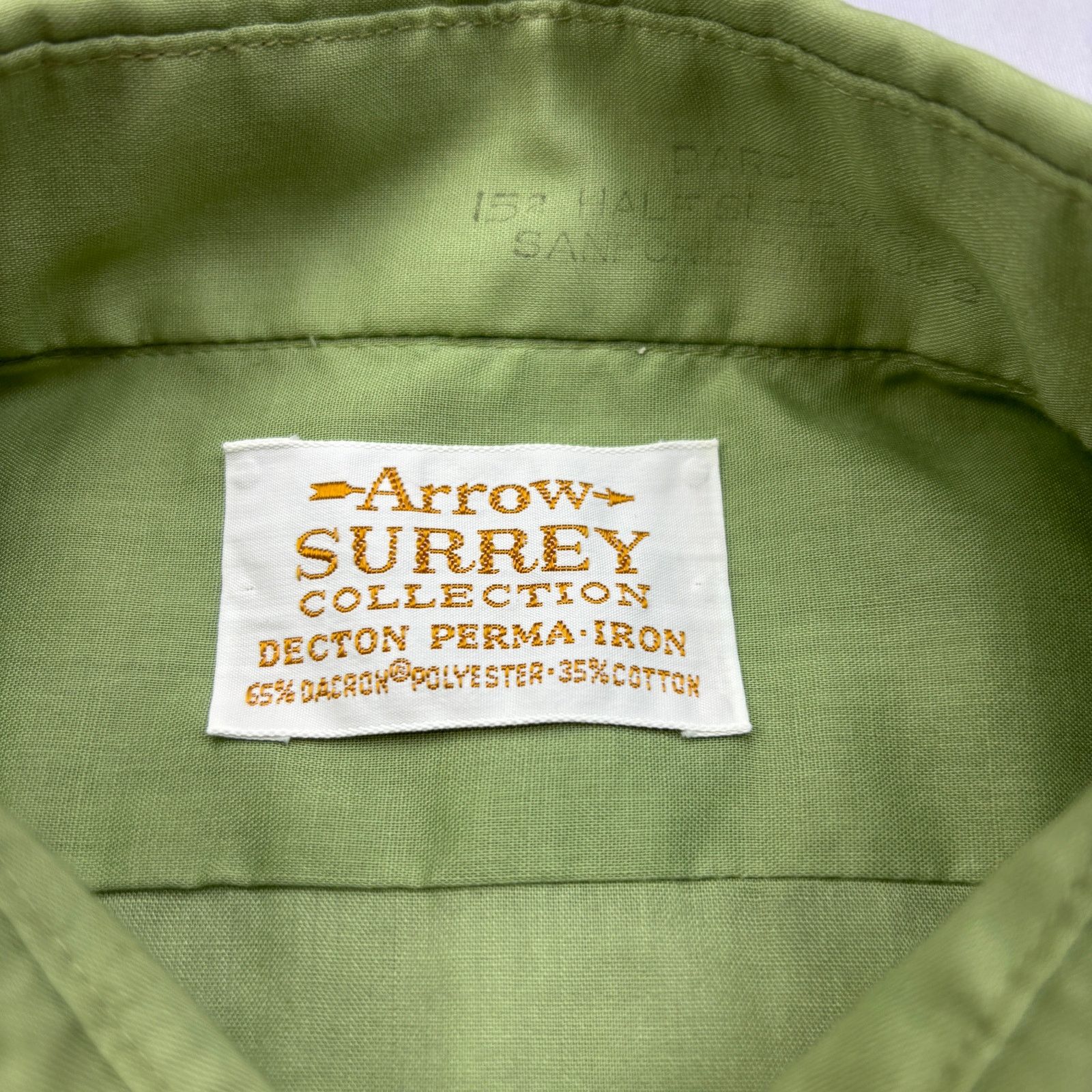 Arrow Vintage 70s Arrow Surrey Button Up Work Shirt Men's L Size US L / EU 52-54 / 3 - 4 Thumbnail