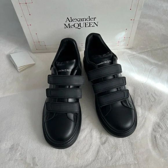 image of Alexander Mcqueen O1Mj1Ld1Sgn0324 Sneakers In Black, Men's (Size 9)