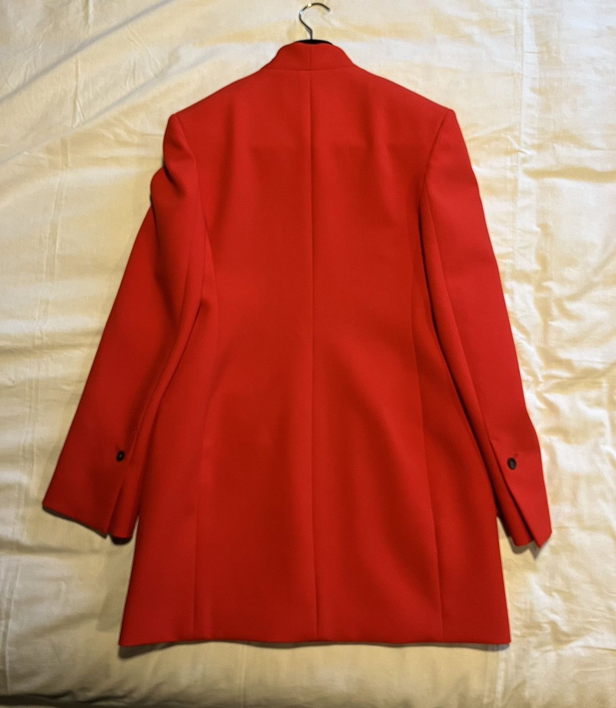 Salvatore Ferragamo Ferragamo red wool double breasted blazer. Size M / US 6-8 / IT 42-44 - 11 Thumbnail