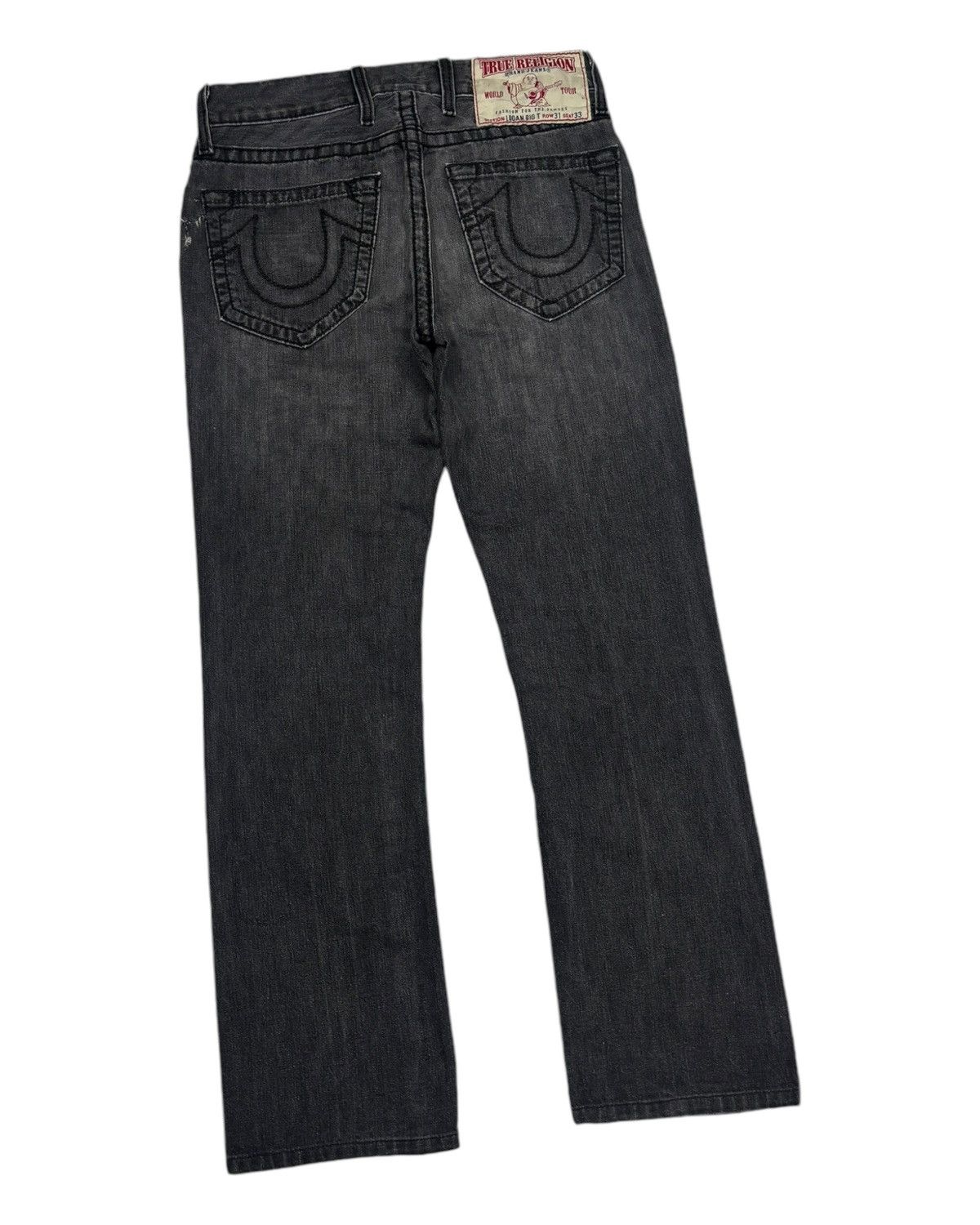 True Religion 🔥TRUE RELIGION DENIM JEANS BLACK Size US 31 - 4 Thumbnail