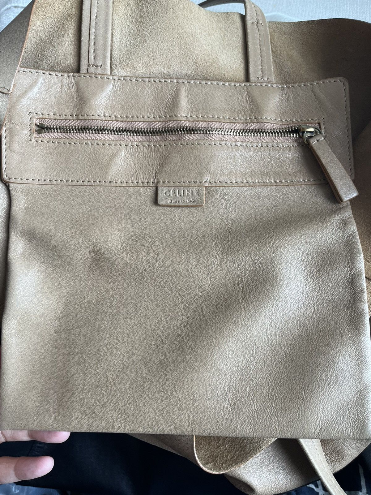 Celine × Phoebe Philo Old Celine by Phoebe Philo cabas vertical tote Size ONE SIZE - 8 Thumbnail