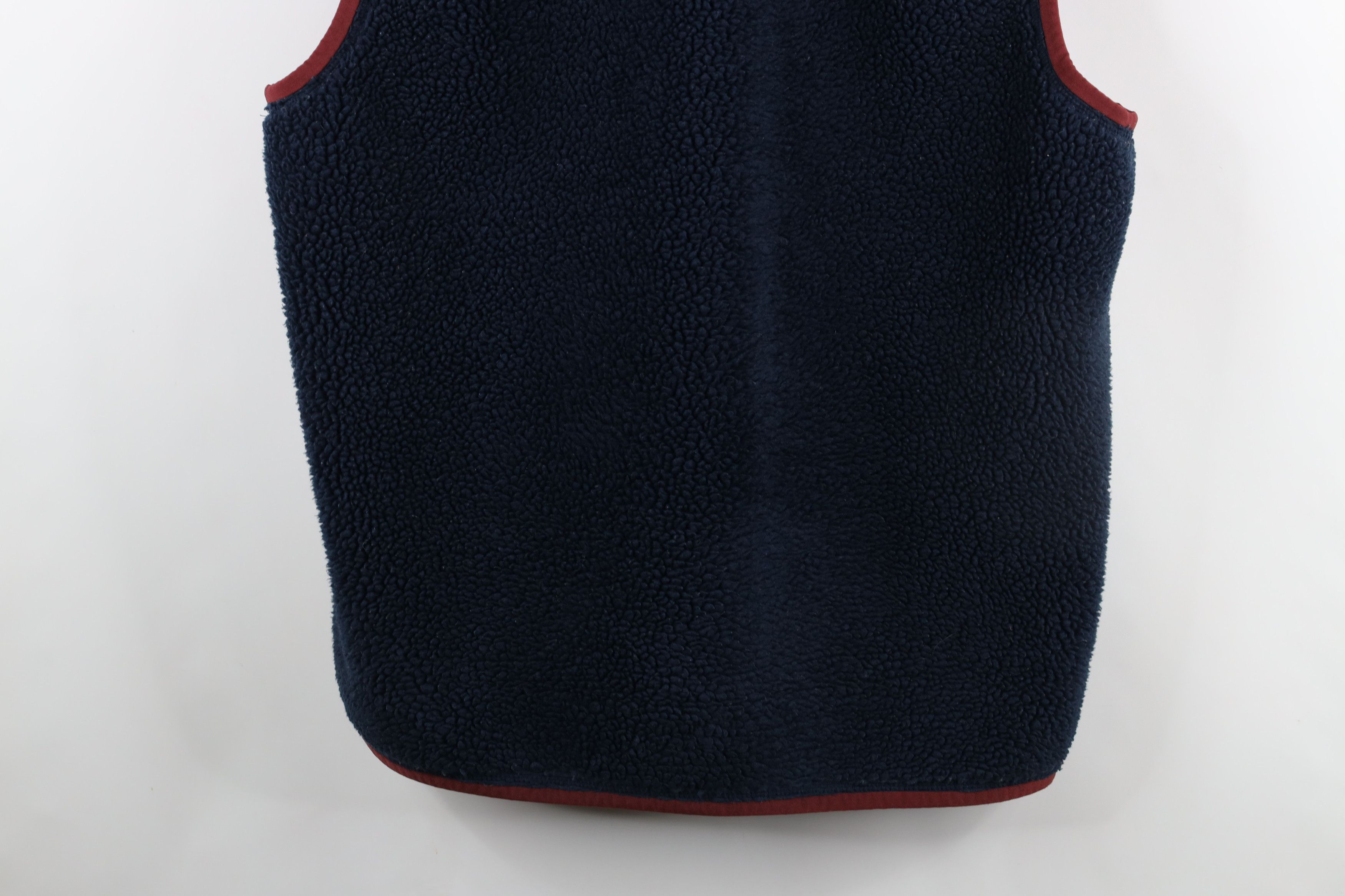 L.L. Bean Vintage LL Bean Deep Pile Fleece Full Zip Vest jacket Blue Size US XL / EU 56 / 4 - 14 Thumbnail