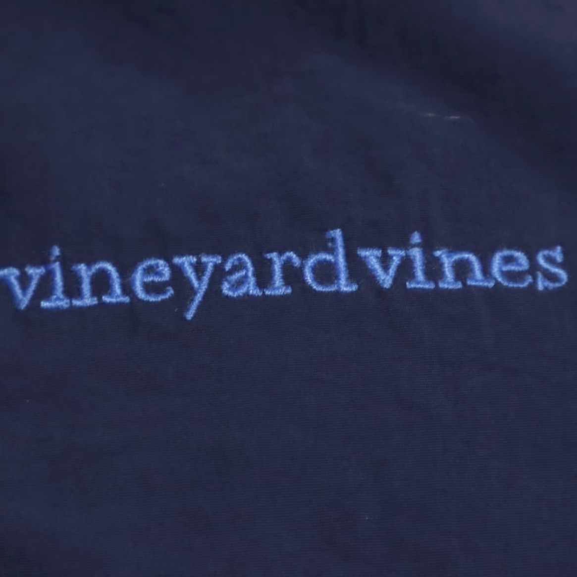 Vineyard Vines Vineyard Vines Waffle Fleece Solid Mock Jacket Navy Men's XL Shirt Size US XL / EU 56 / 4 - 6 Thumbnail