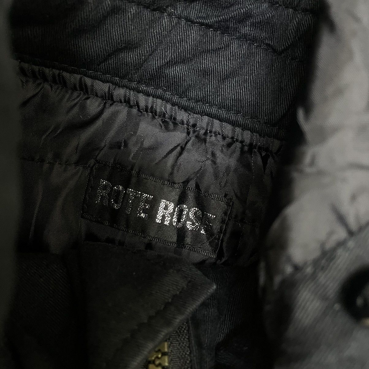 14th Addiction × Le Grande Bleu (L.G.B.) × Mari's Rock 💥Japanese Brand Rote Rose Metal Buckle Jacket Size US M / EU 48-50 / 2 - 5 Thumbnail