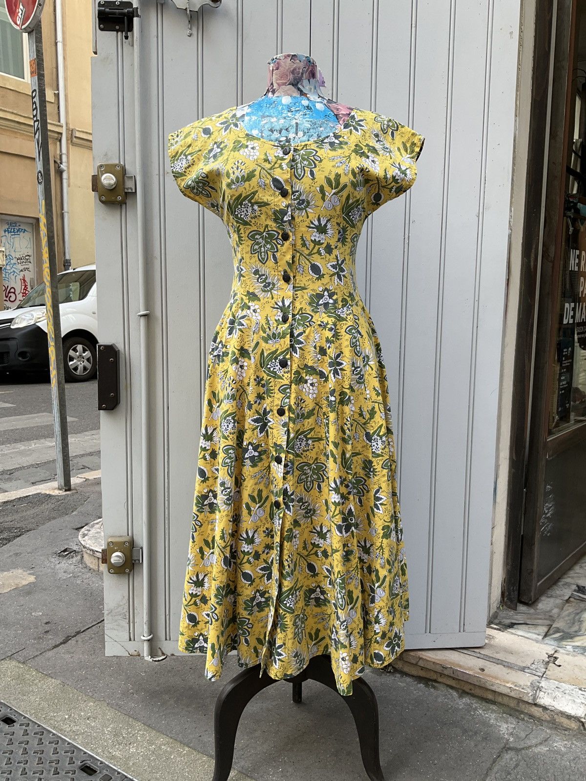 Vintage Vintage Provenzal french dress Size M / US 6-8 / IT 42-44 - 1 Thumbnail