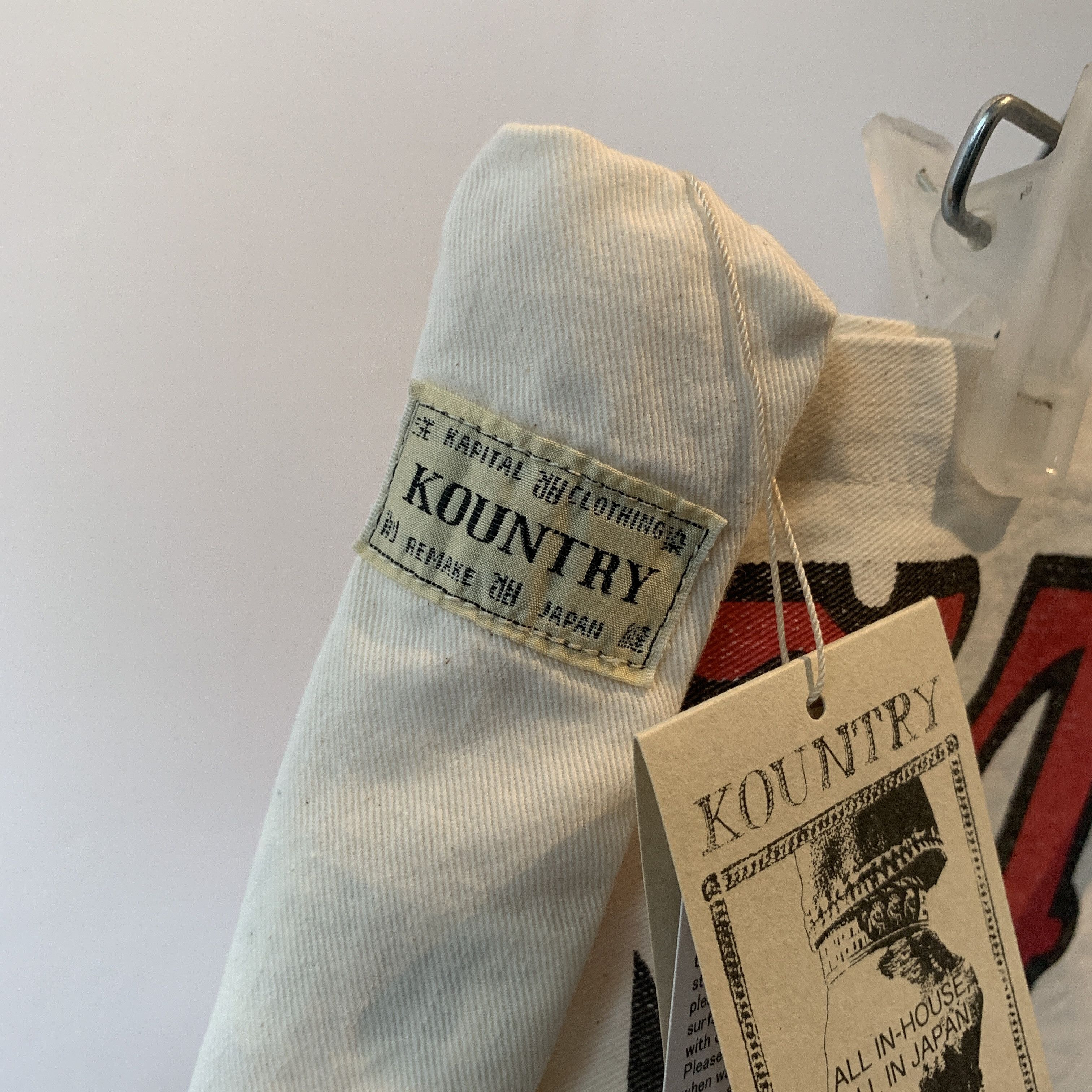 Kapital Kapital Kountry Factory Cotton Twill Bookbag Size ONE SIZE - 4 Thumbnail