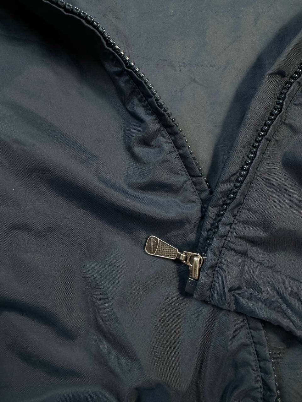 Nike × Vintage 90’s NIKE RETRO SWOOSH LOGO HOODED Y2K VINTAGE TRACK JACKET Size US S / EU 44-46 / 1 - 7 Thumbnail