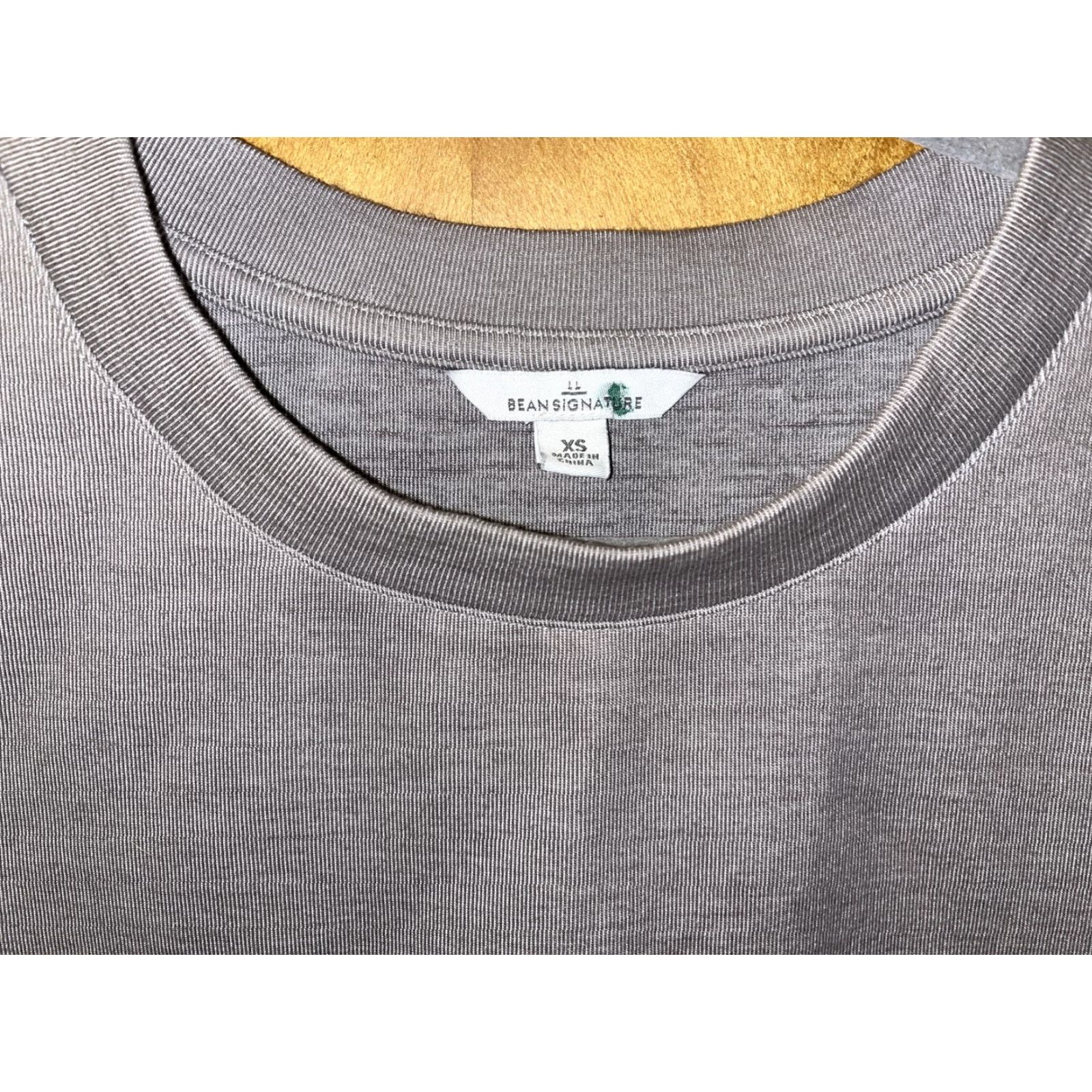 Vintage L.L. Bean Signature Sweatshirt Tie Side Crew Neck Grey XS Casual Womens Size XS / US 0-2 / IT 36-38 - 2 Thumbnail