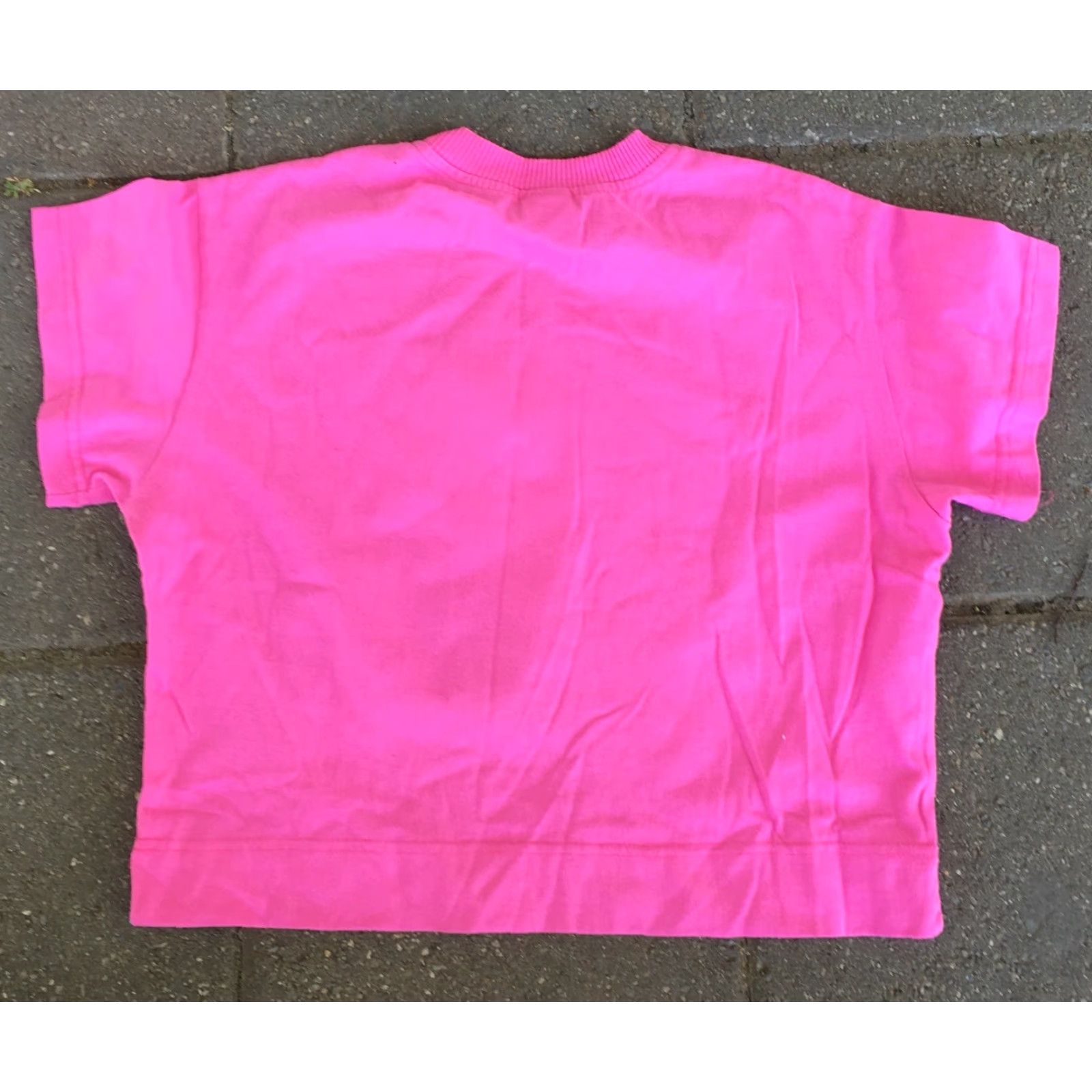 Ocean Pacific Vintage Ocean Pacific 80s Pink Neon Bicycle Face Graphic Crop T-Shirt M Womens Size M / US 6-8 / IT 42-44 - 4 Thumbnail