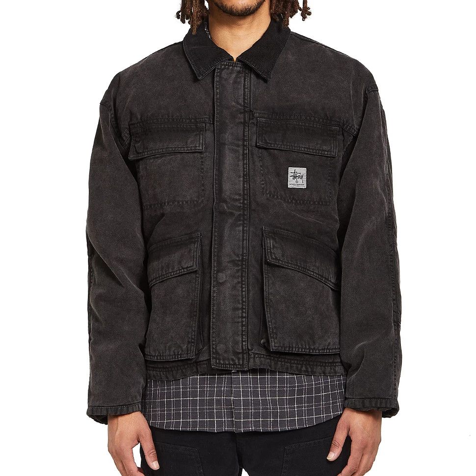 Stussy Washed Canvas Shop Jacket Size US XL / EU 56 / 4 - 3 Thumbnail