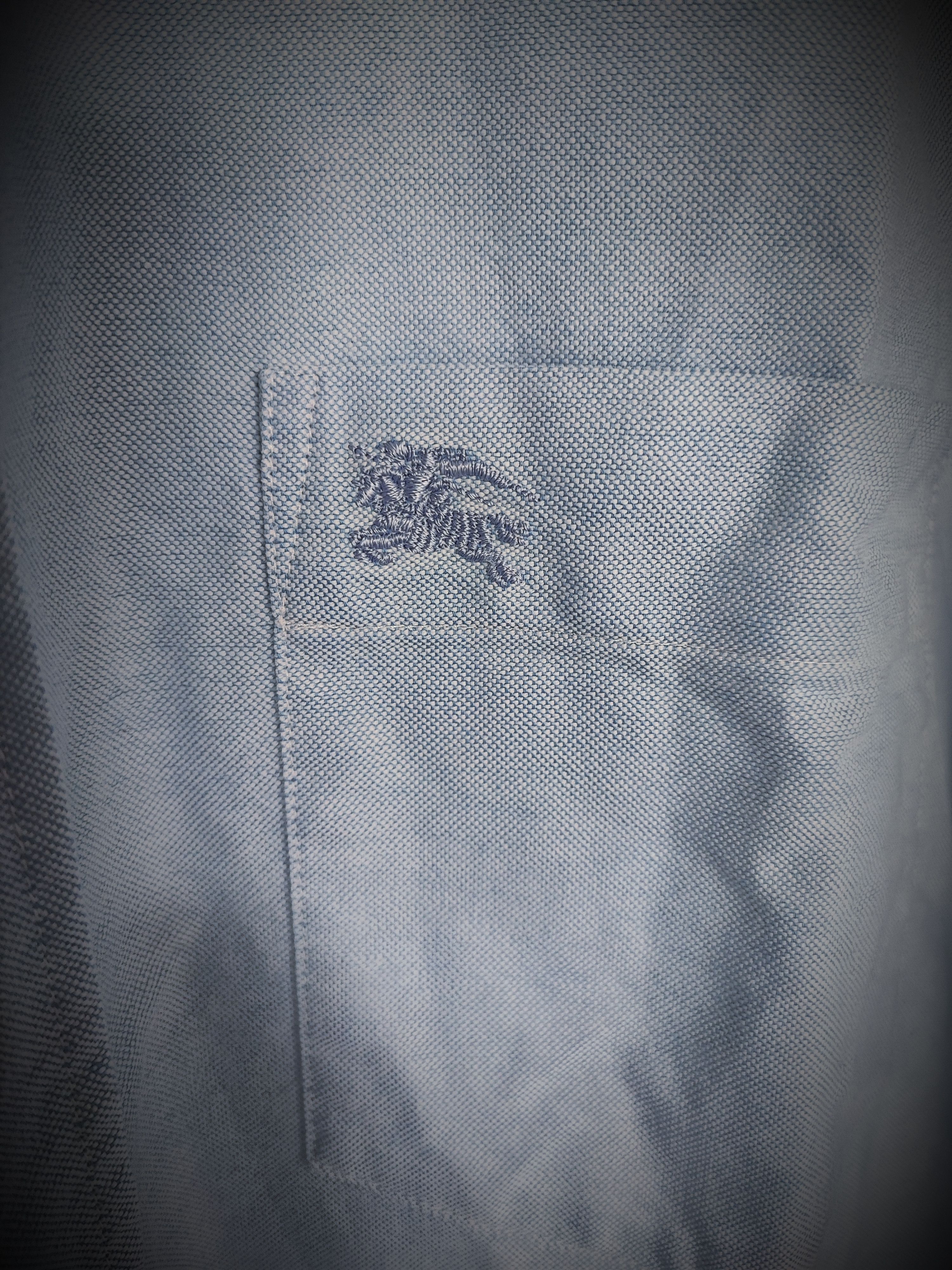 Burberry 🔥 Burberry Shirt Size M Blue🔥 Size US M / EU 48-50 / 2 - 5 Thumbnail