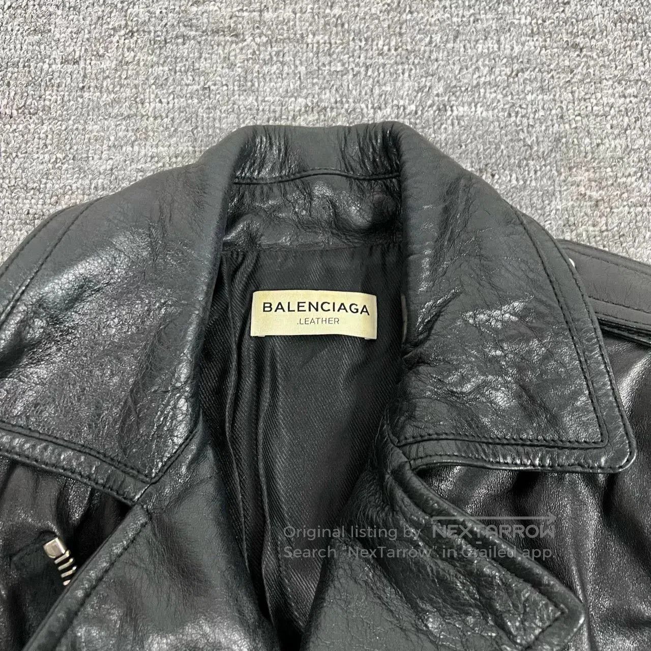 Balenciaga Balenciaga Classic Slouchy Sleeve Biker Jacket. Size XS / US 0-2 / IT 36-38 - 4 Thumbnail