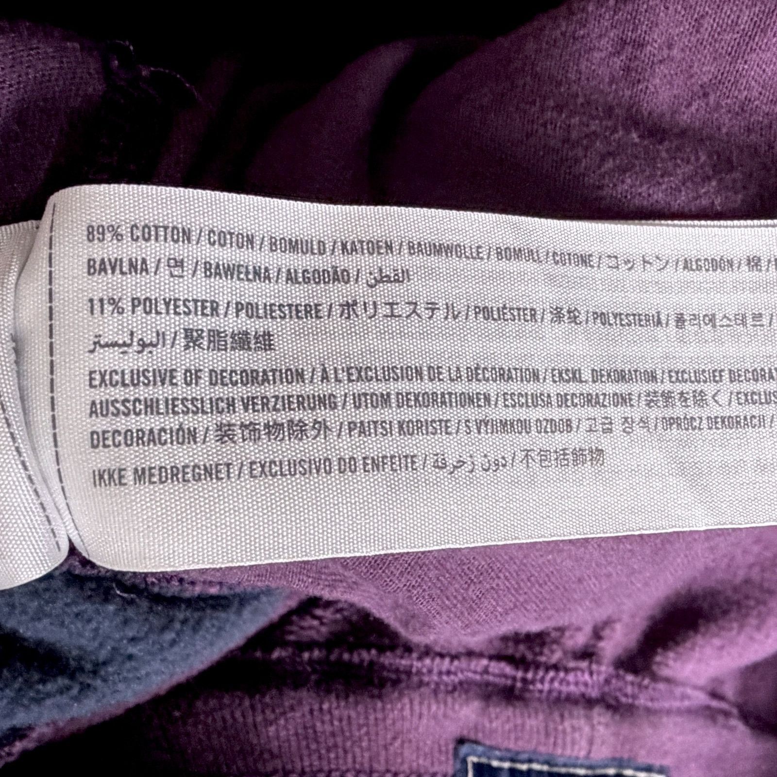 Abercrombie & Fitch Vintage Abercrombie & Fitch Sweatpants XXL Purple Skulls Y2K Size US 36 / EU 52 - 7 Thumbnail