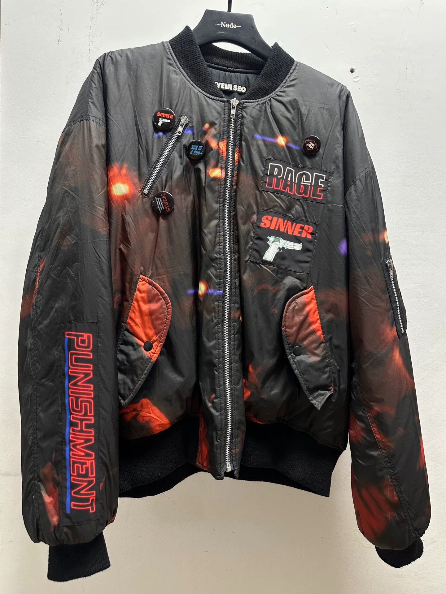 Hyein Seo Hyein seo 16FW MA-1 Bomber OS Patch Badges Print Pin Size US L / EU 52-54 / 3 - 1 Thumbnail
