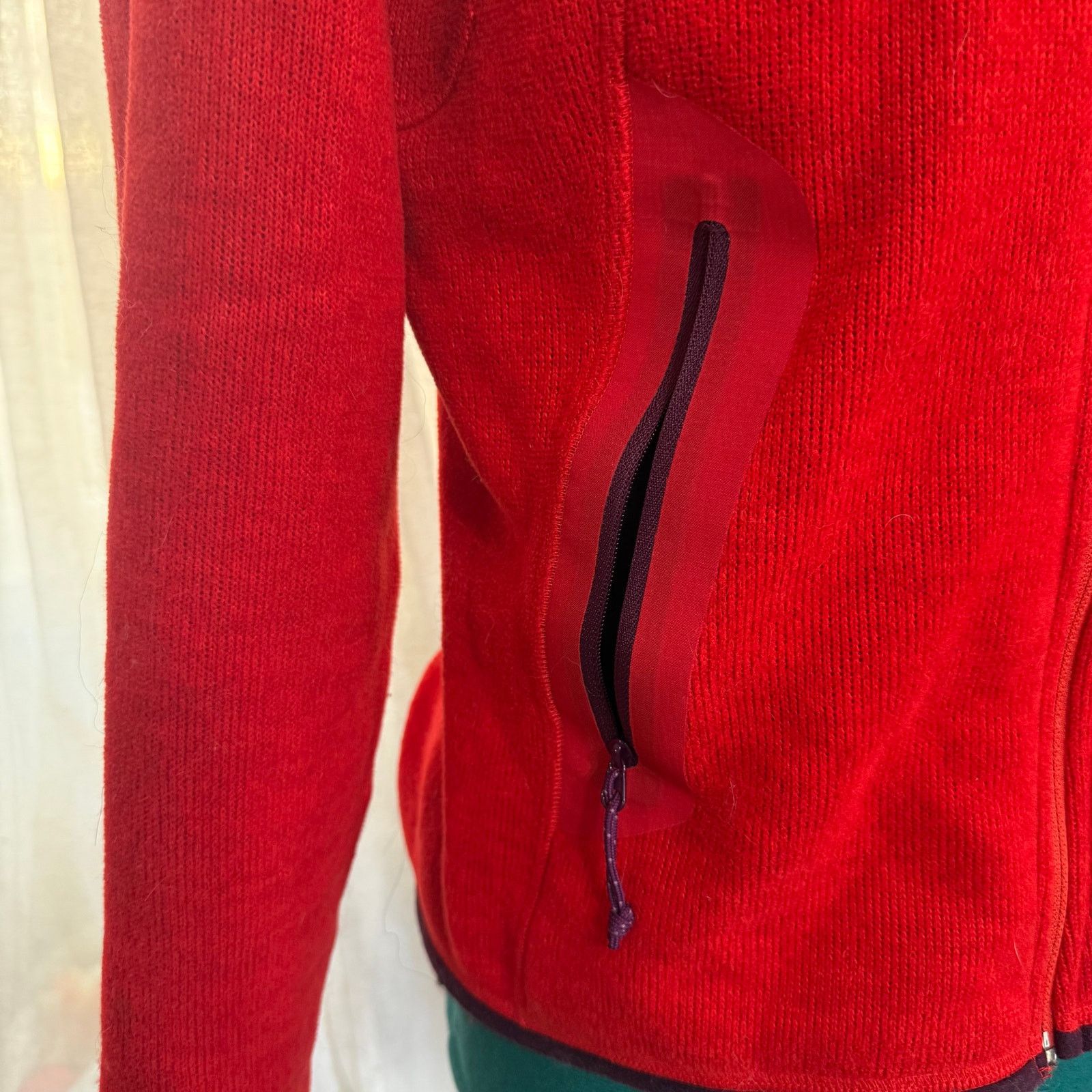 Arc'teryx Arc'teryx Red Fleece Zip Hoodie | Sz M Size M / US 6-8 / IT 42-44 - 3 Thumbnail