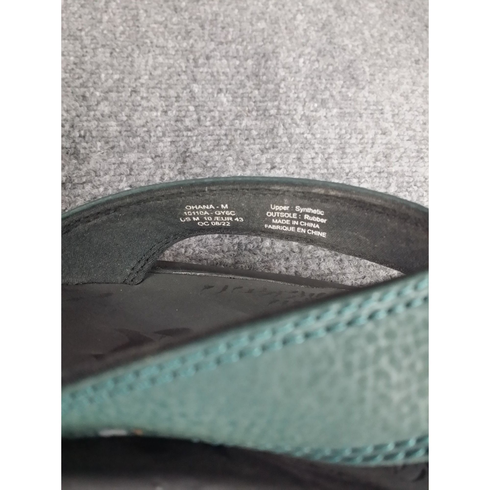 Olukai Olukai Ohana Sandals Men Sz 10 M Green Rubber Casual Outdoor Size US 10 / EU 43 - 7 Thumbnail