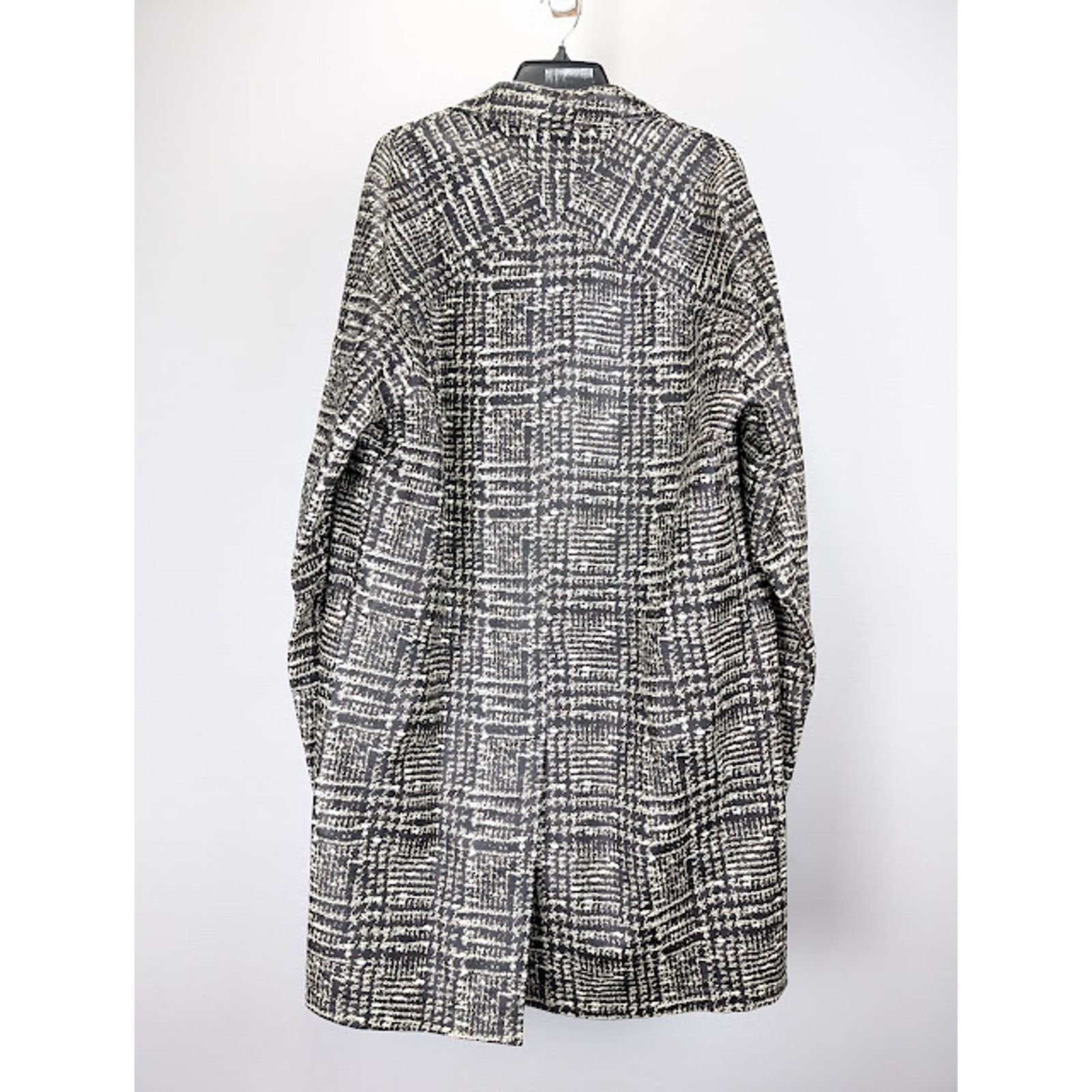 Bottega Veneta o1rshd1 Doucle Prince Of Wales Coat in White/Fondant/Camel Size US M / EU 48-50 / 2 - 13 Thumbnail