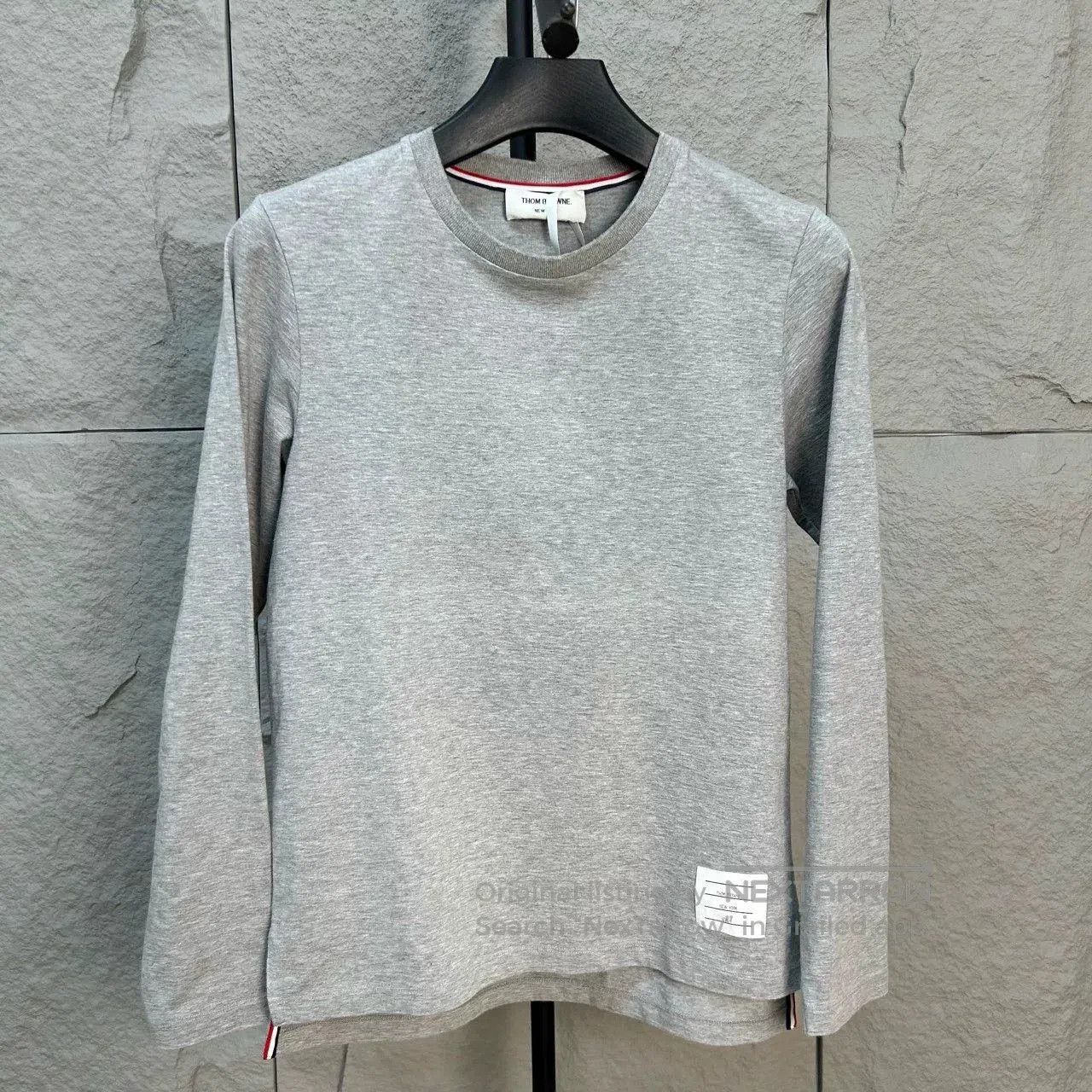 Thom Browne Thom Browne Gray Crewneck Sweatshirt. Size US S / EU 44-46 / 1 - 1 Thumbnail
