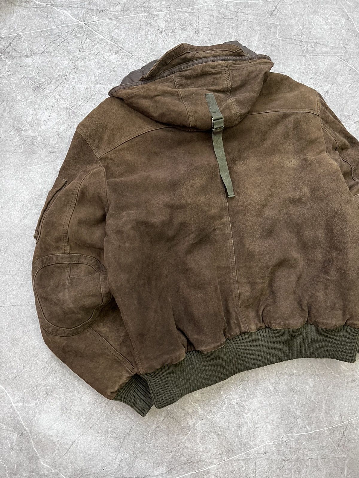 If Six Was Nine × Japanese Brand × Le Grande Bleu (L.G.B.) Avant Garde If Six Was Nine Style SUEDE HOOD JACket Size US L / EU 52-54 / 3 - 10 Thumbnail