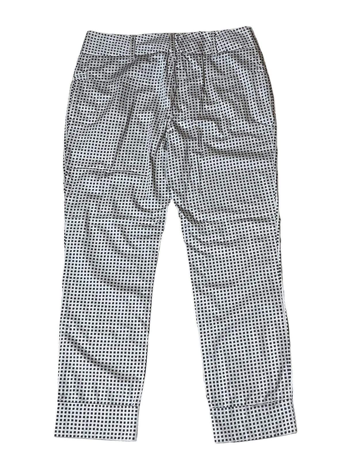 Adolfo Dominguez ADOLFO DOMINGUEZ POLKADOT WOMEN SLACK PANT Size 34" / US 12 / IT 48 - 2 Thumbnail