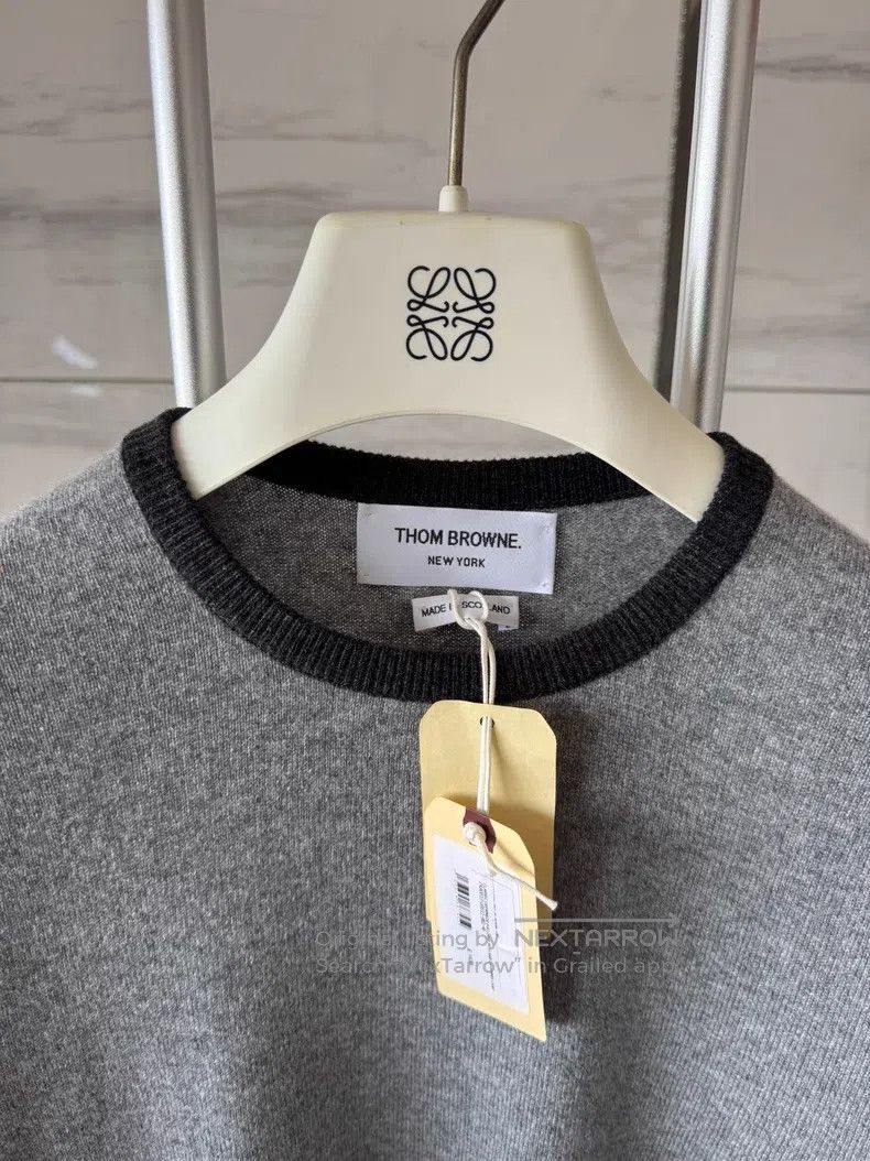 Thom Browne Thom Browne Pure Cashmere Sweater Size US S / EU 44-46 / 1 - 7 Thumbnail