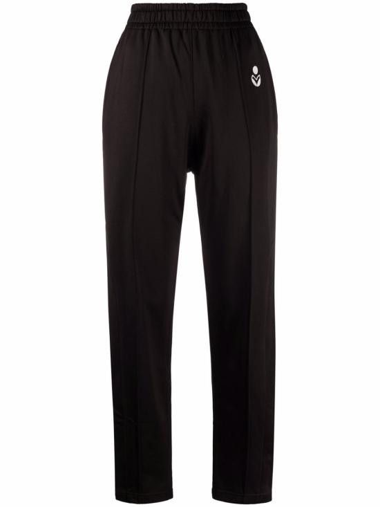 Isabel Marant Etoile ISABEL MARANT ETOILE Women Straight Pants PA1966 21A034E INAYA01BK Black Size 27" / US 4 / IT 40 - 1 Thumbnail