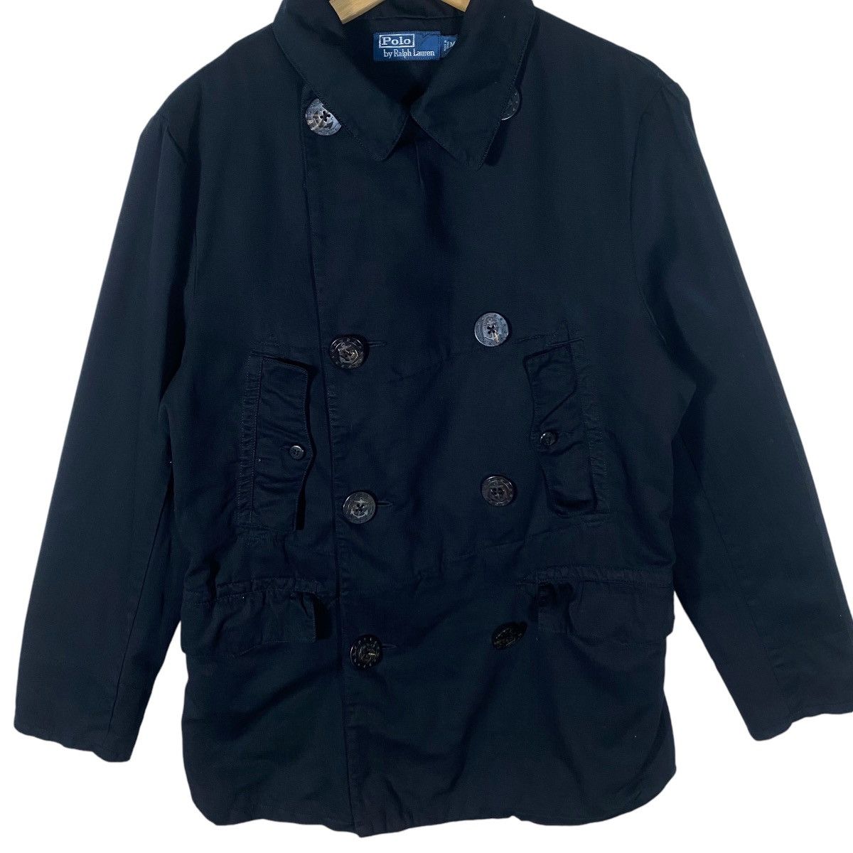 Polo Ralph Lauren × RRL Ralph Lauren × Vintage Vintage Polo Ralph Lauren Military Jacket M Size Black Size US M / EU 48-50 / 2 - 4 Thumbnail