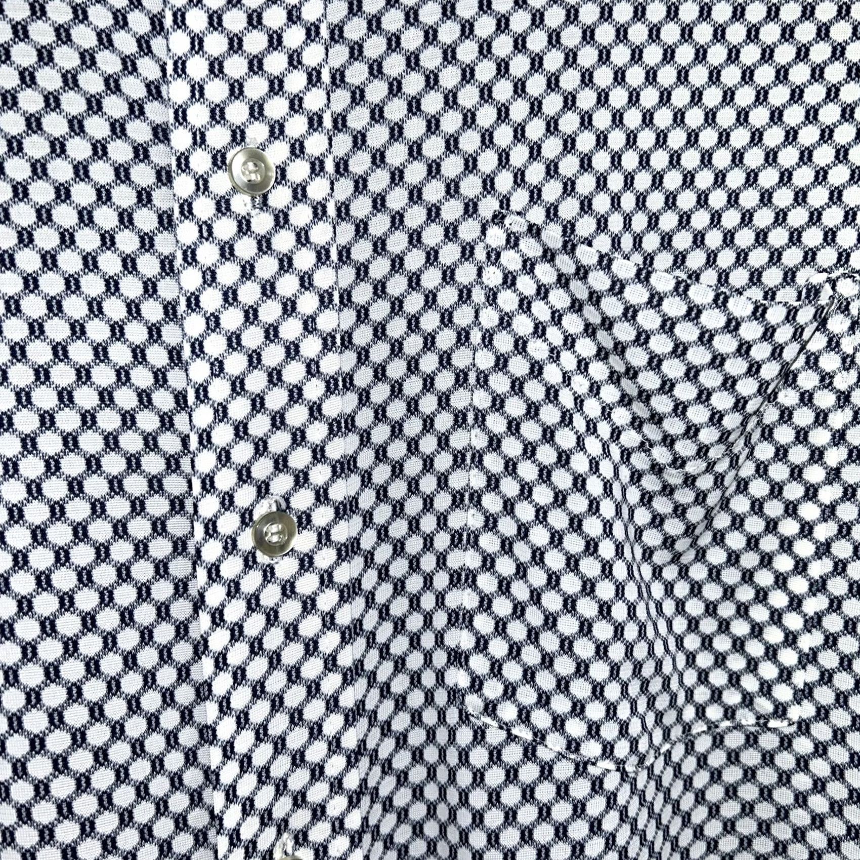 Vintage VINTAGE Campus Button-Down Shirt USA Made Ivory M Mens Fit Classic Striped Long Sleeve Collared Casual Workwear 2000s Era Trend Size US M / EU 48-50 / 2 - 4 Thumbnail