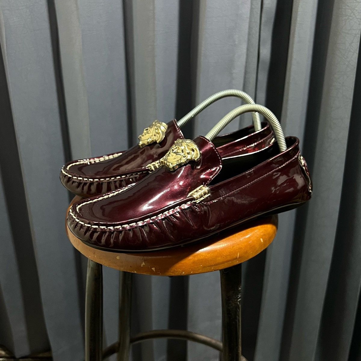 Versace Versace Medusa Slip on Marron Size US 9 / EU 42 - 1 Thumbnail