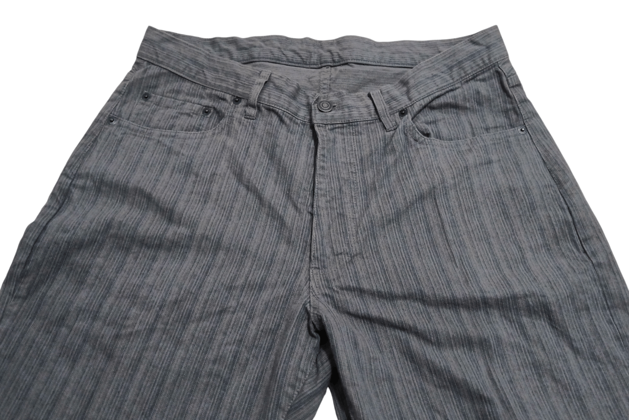 Japanese Brand WORLD INTERNATIONAL JEANS HICKORY PANT Size US 32 / EU 48 - 2 Thumbnail