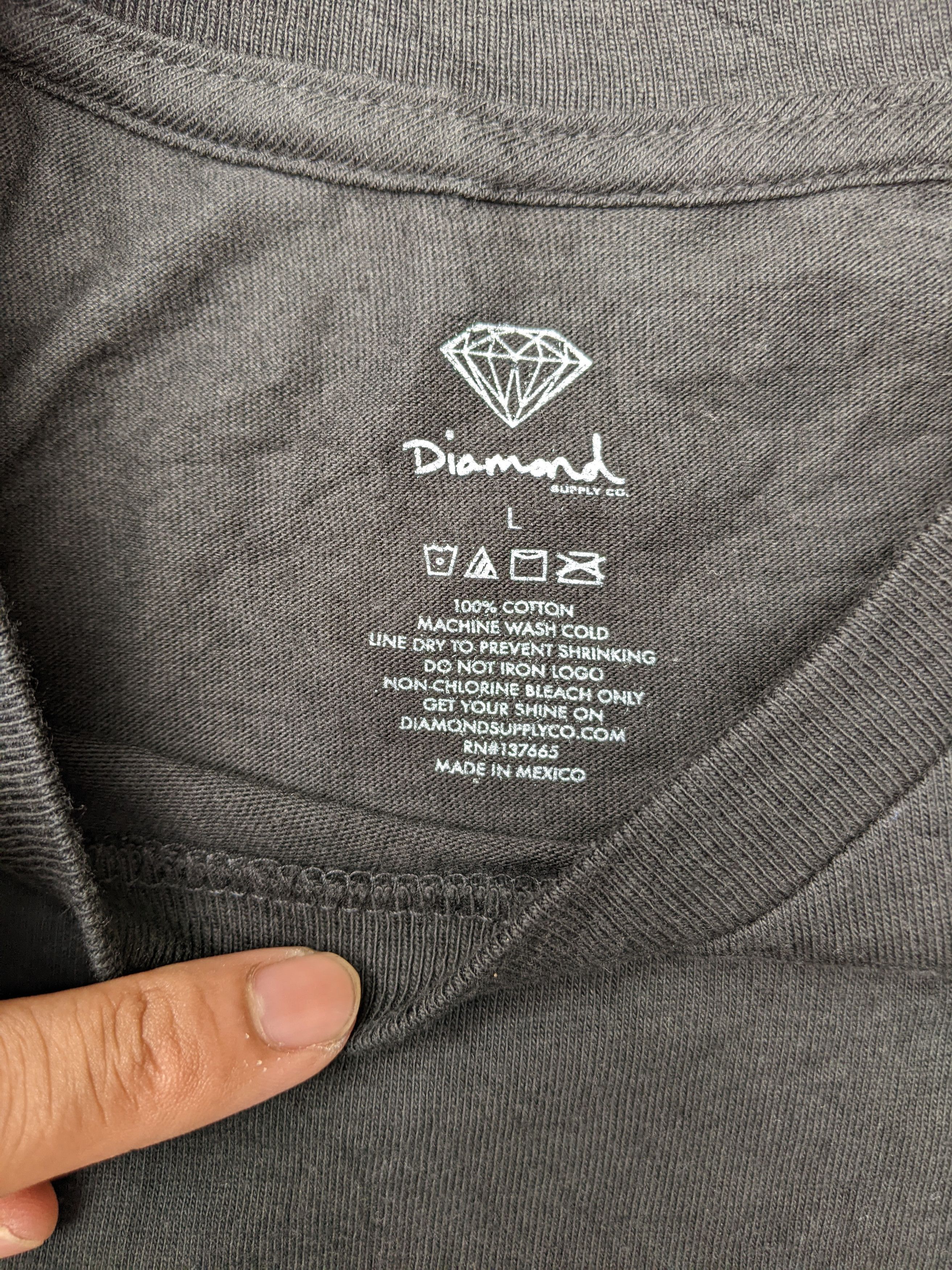 Diamond Supply Co. Double Logo T shirt Size US L / EU 52-54 / 3 - 4 Thumbnail