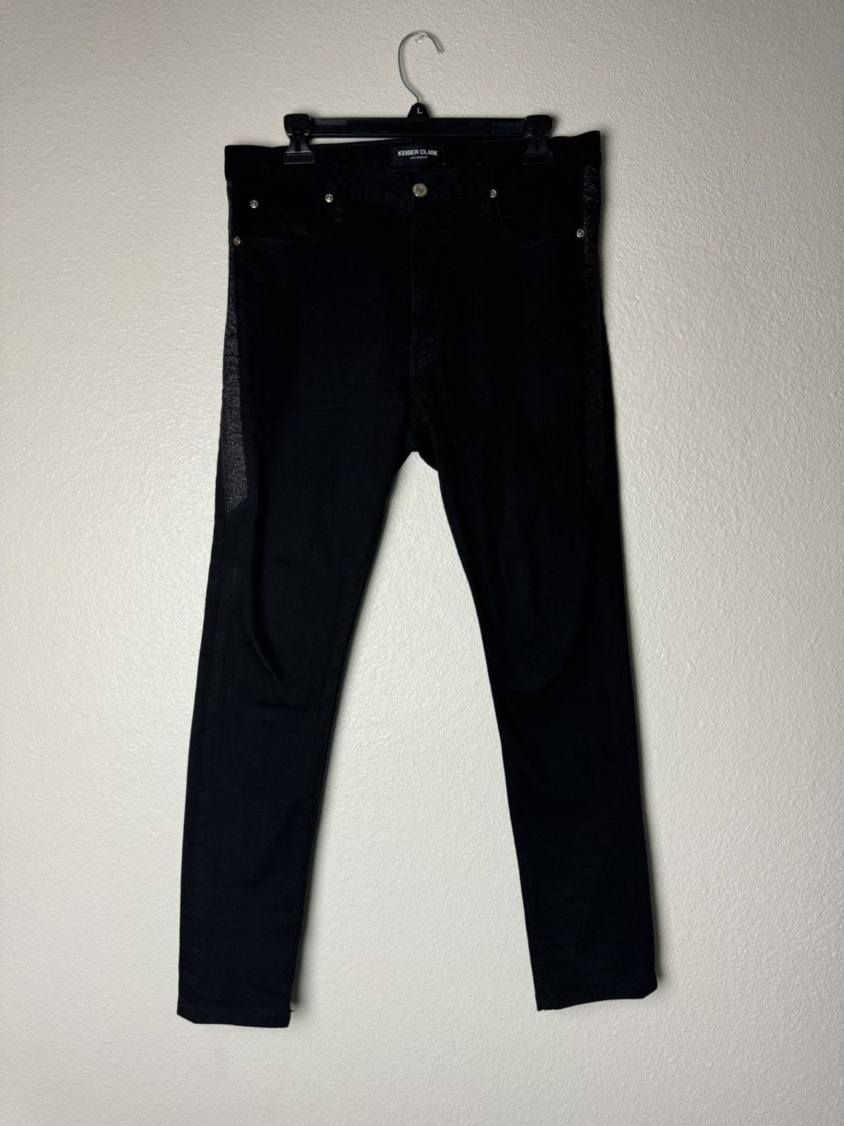 Keiser Clark Keiser Clark Glitter Denim Jeans Size 32 Size US 32 / EU 48 - 1 Thumbnail