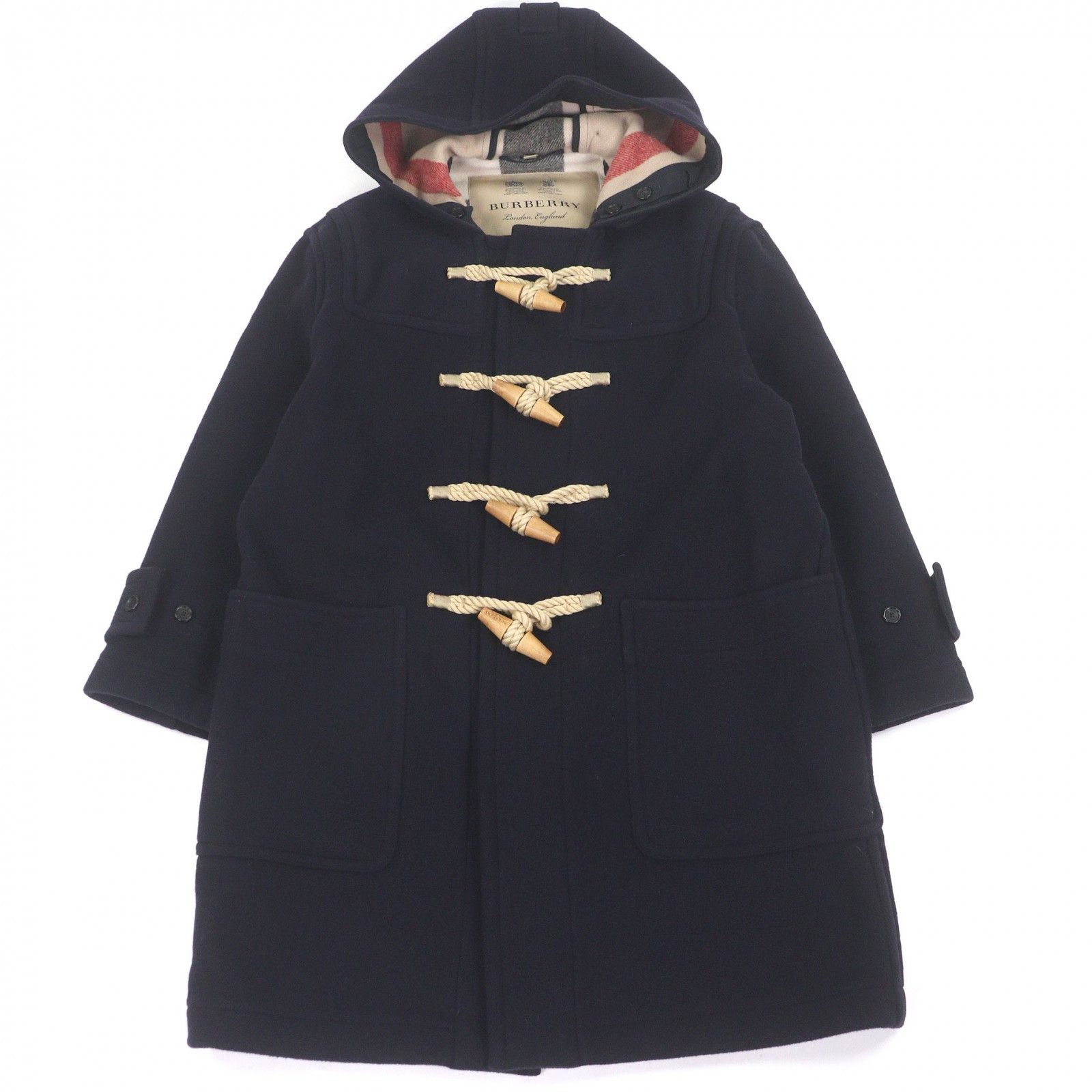 Burberry Burberry Burberry Wool Blend Coat Textile Outerwear DUTY FREE for USA Size ONE SIZE - 1 Thumbnail
