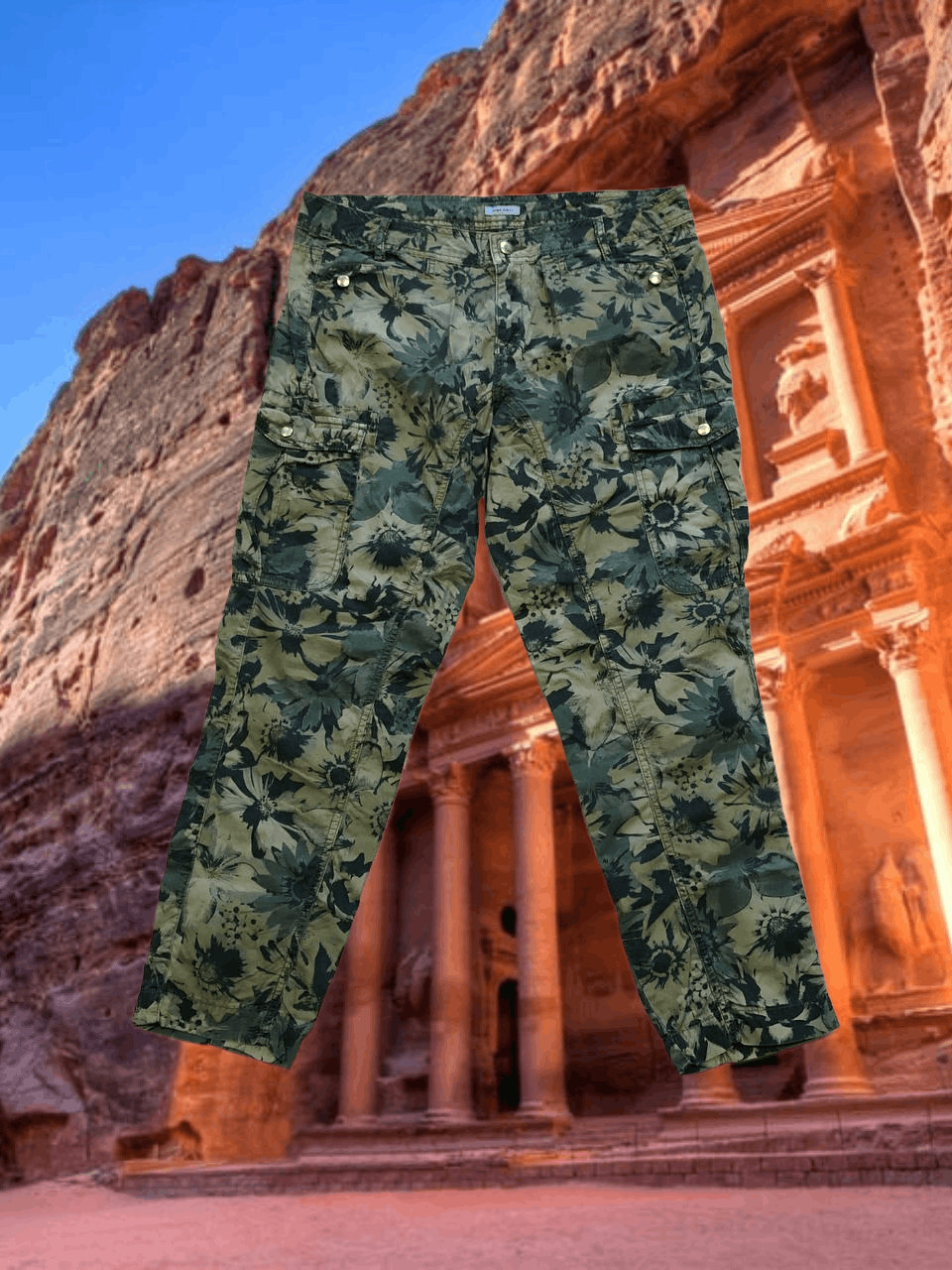 Miss Sixty Miss sixty vintage print jeans crazy Y2K streetwear Size 33" - 1 Thumbnail