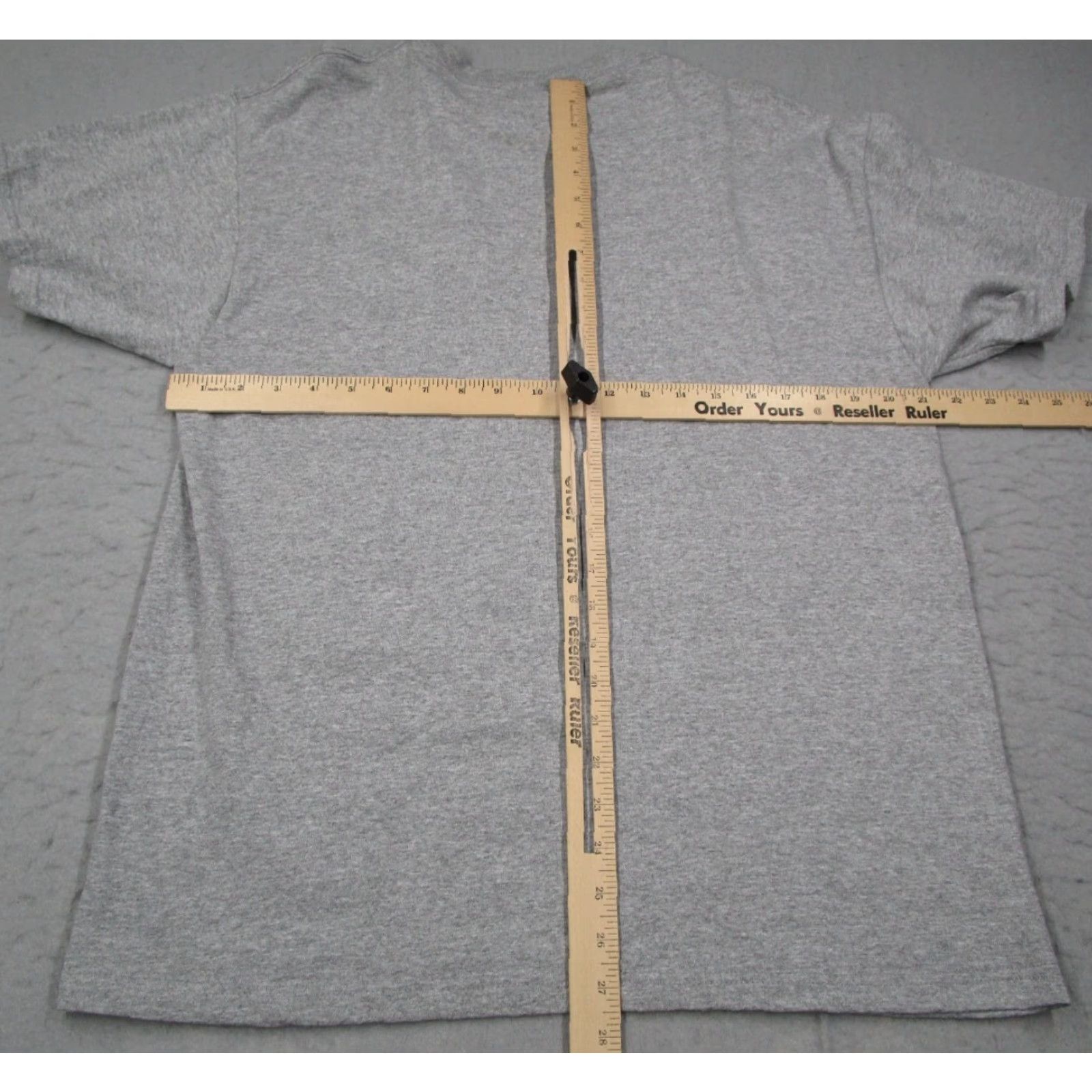 Delta Vintage Delta Ground Zero NYC September 11 Shirt Mens Large Gray T-Shirt Crew Neck Cotton Blend Short Sleeve Embroidered Retro 2001 Men Size US L / EU 52-54 / 3 - 5 Thumbnail