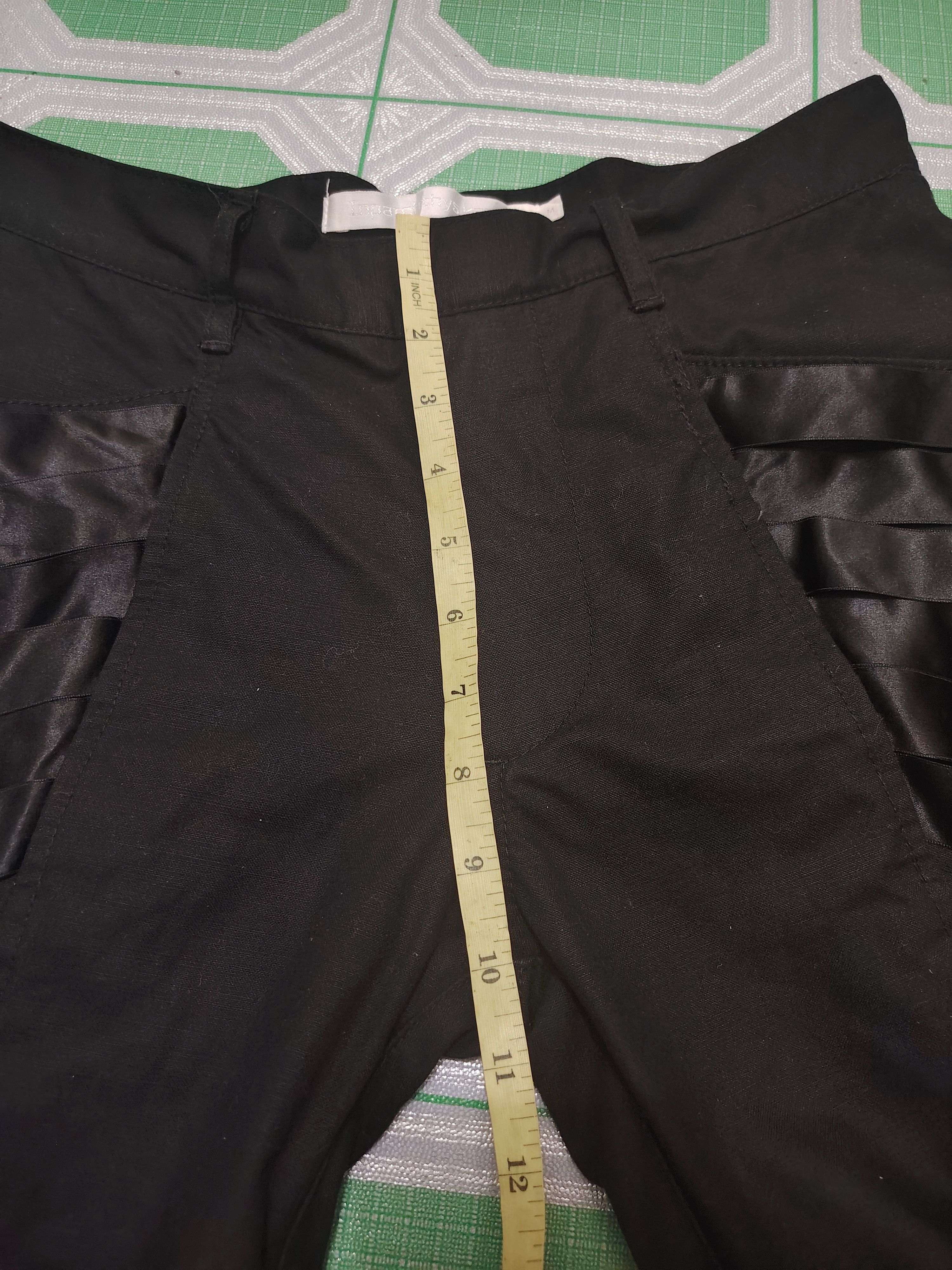 Japanese Brand Japanese Inpaichthys kerri Super Black Pants Size US 28 / EU 44 - 15 Thumbnail