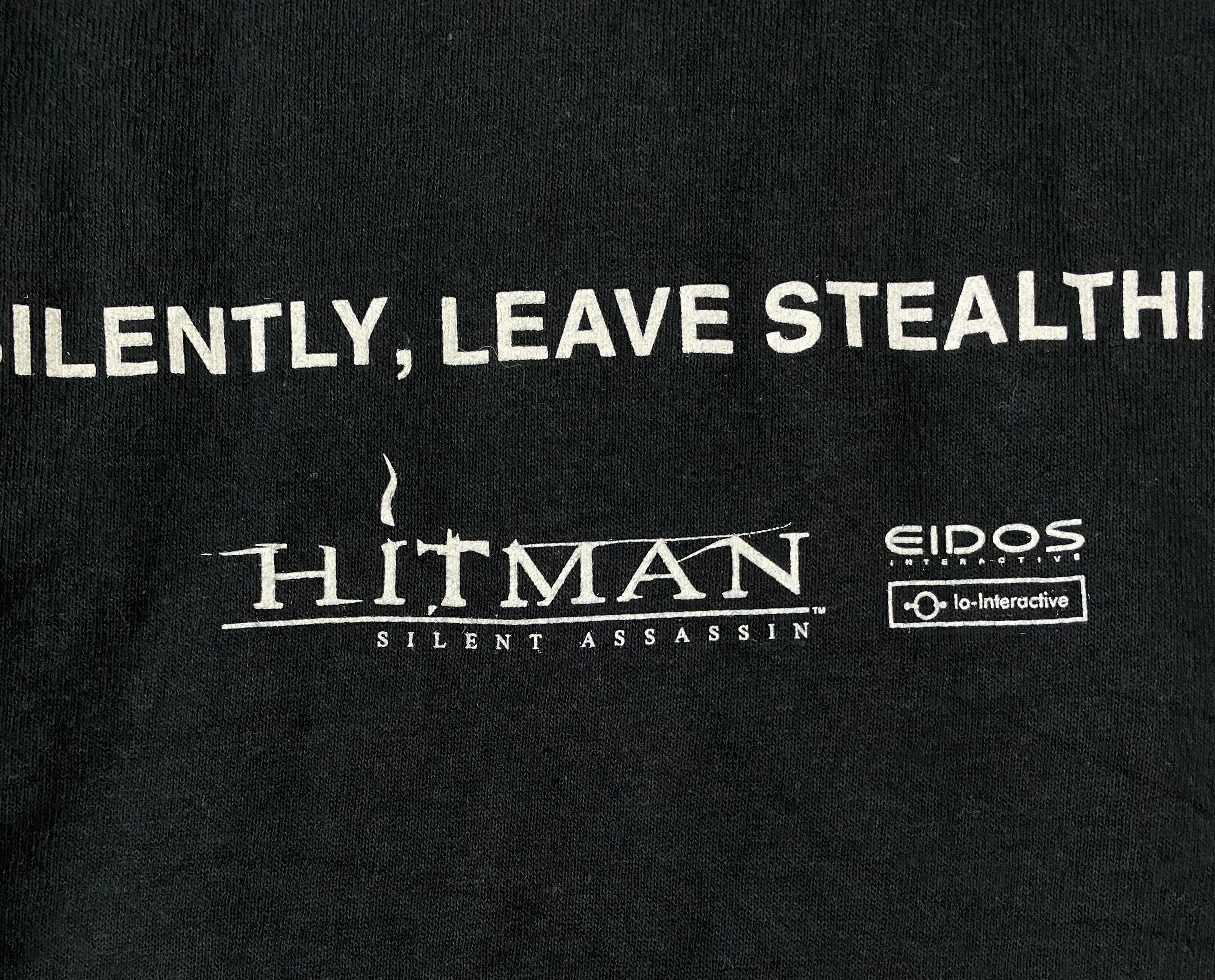 Playstation × Vintage 2000s Hitman Silent Assasin video game tshirt Deadstock Size US L / EU 52-54 / 3 - 8 Thumbnail