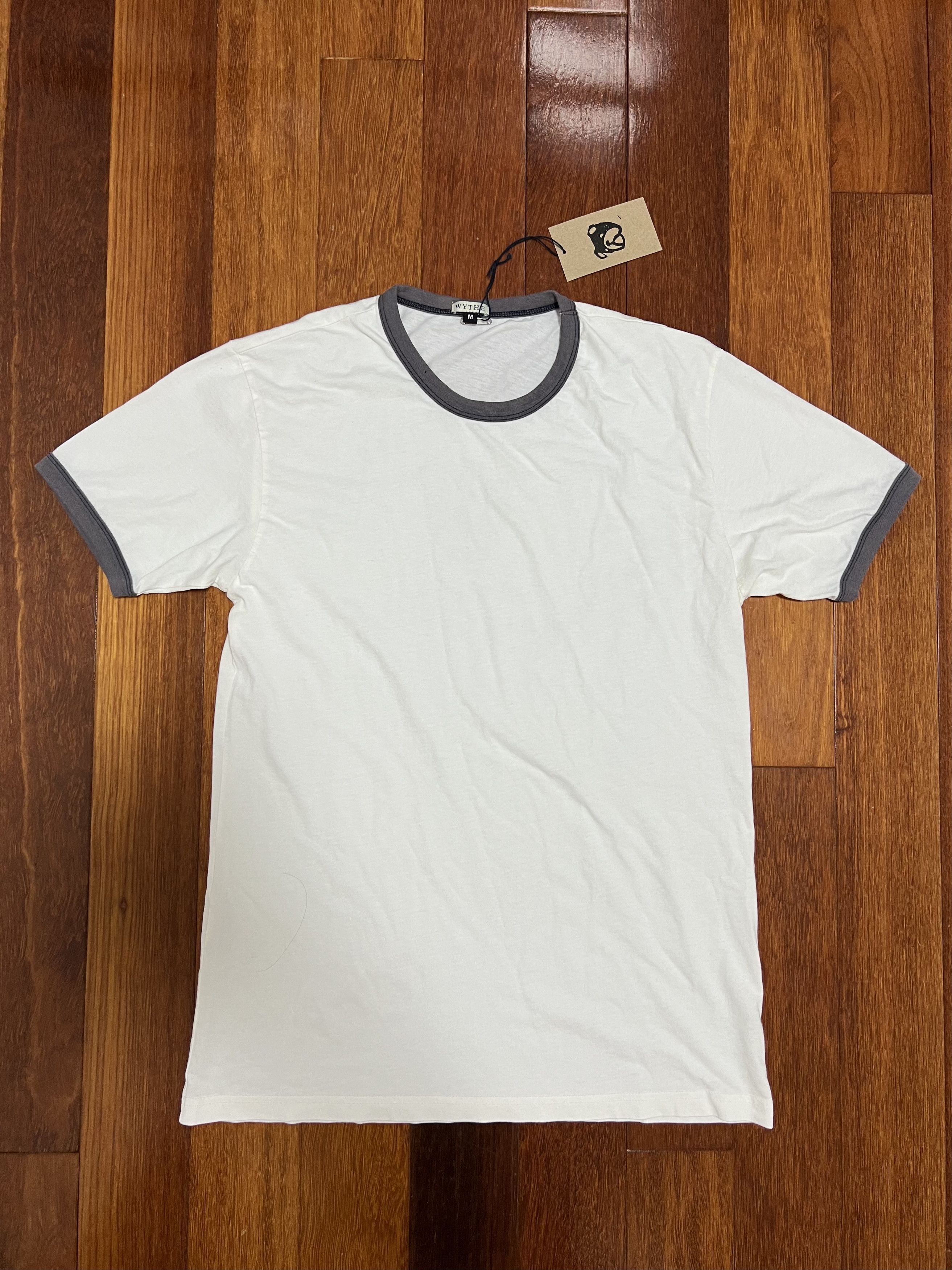 WYTHE 💚 Wythe Cotton Ringer T-Shirt Barnstormers Back Print NEW Size US M / EU 48-50 / 2 - 5 Thumbnail