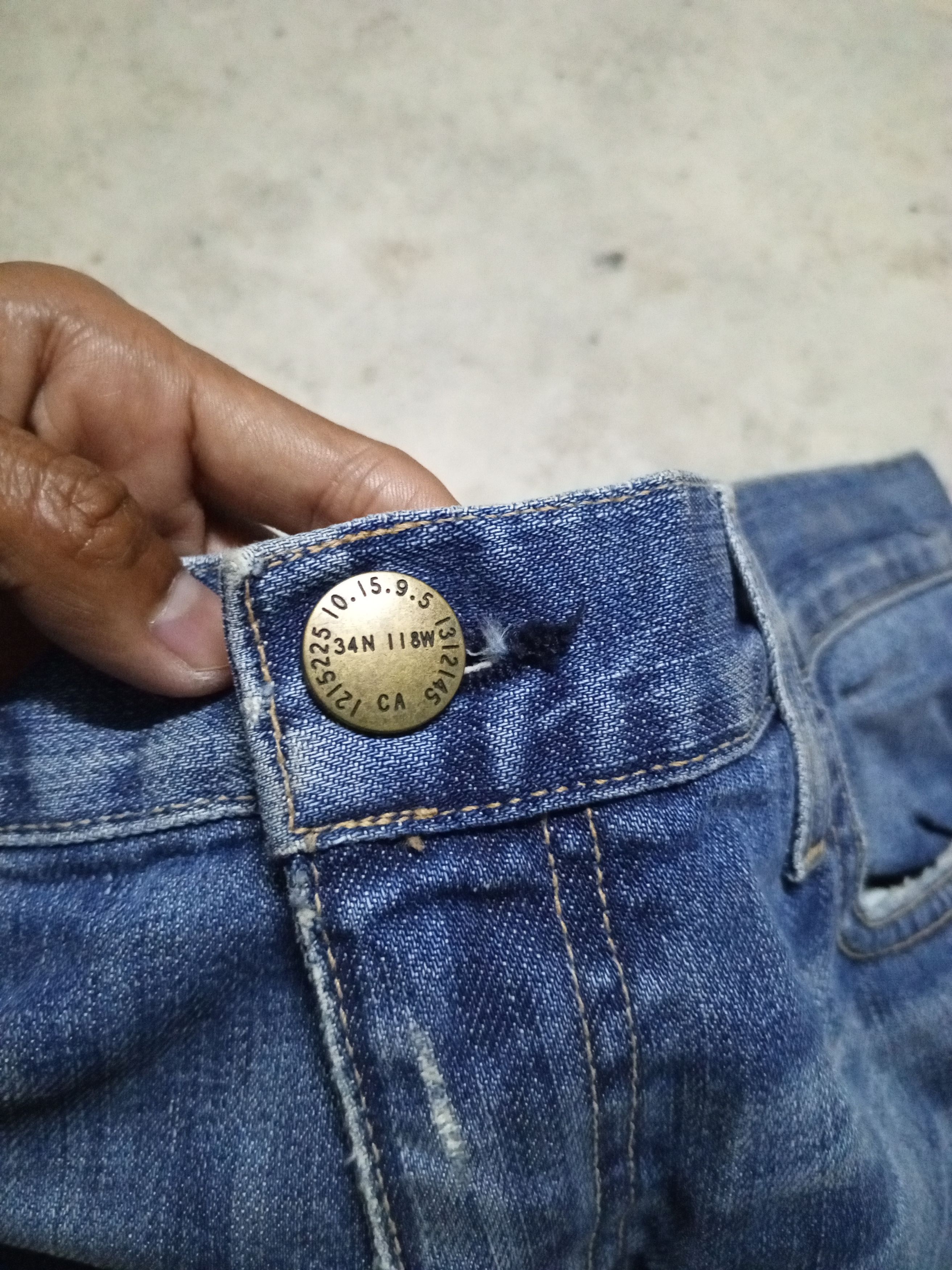Current/Elliot CURRENT/ELLIOTT JEANS //LOT 1957 Size US 35 - 7 Thumbnail