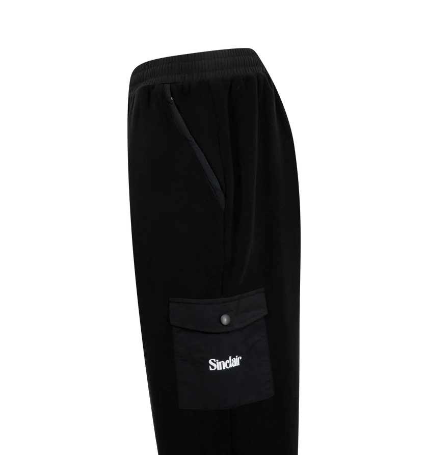 Sinclair Global o1h1sh10525 Cargo Pocket Fleece Pant in Black Size US 36 / EU 52 - 3 Thumbnail