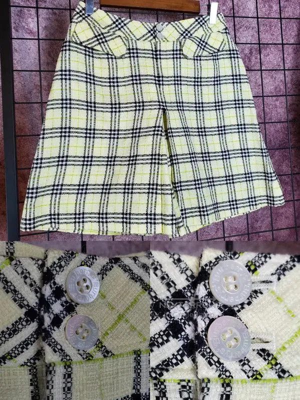 Burberry Burberry Summer Cotton Checkered Casual Pants. Size 26" / US 2 / IT 38 - 1 Thumbnail