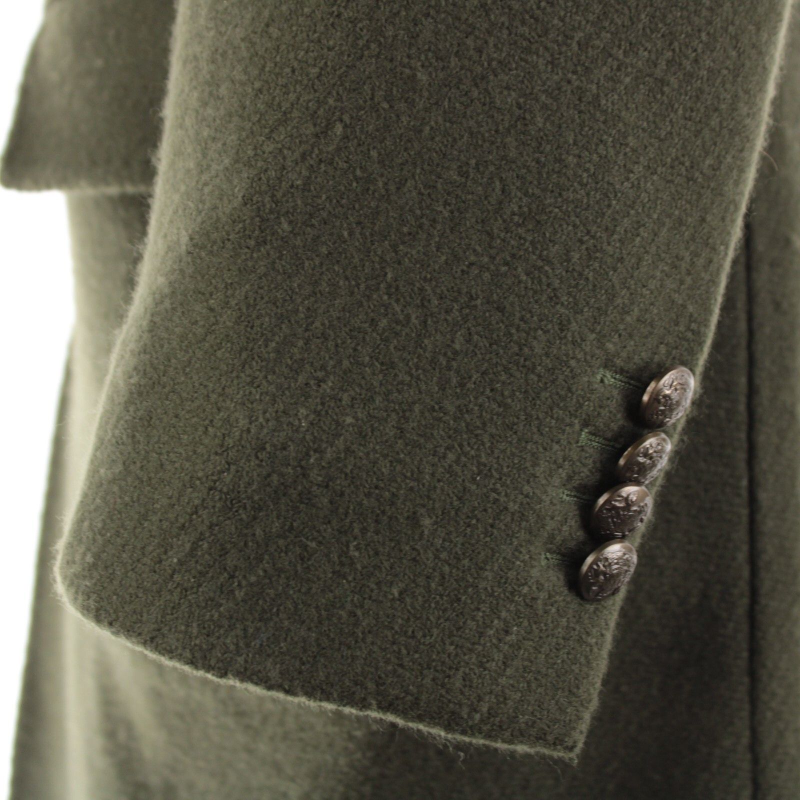 SARTORIO Sartorio Coat Size XS US In Green Wool Size US XS / EU 42 / 0 - 3 Thumbnail