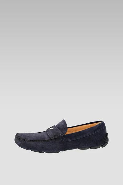 Prada o1la1rc1a0925 Suede Loafers in Blue Size US 9 / EU 42 - 3 Thumbnail