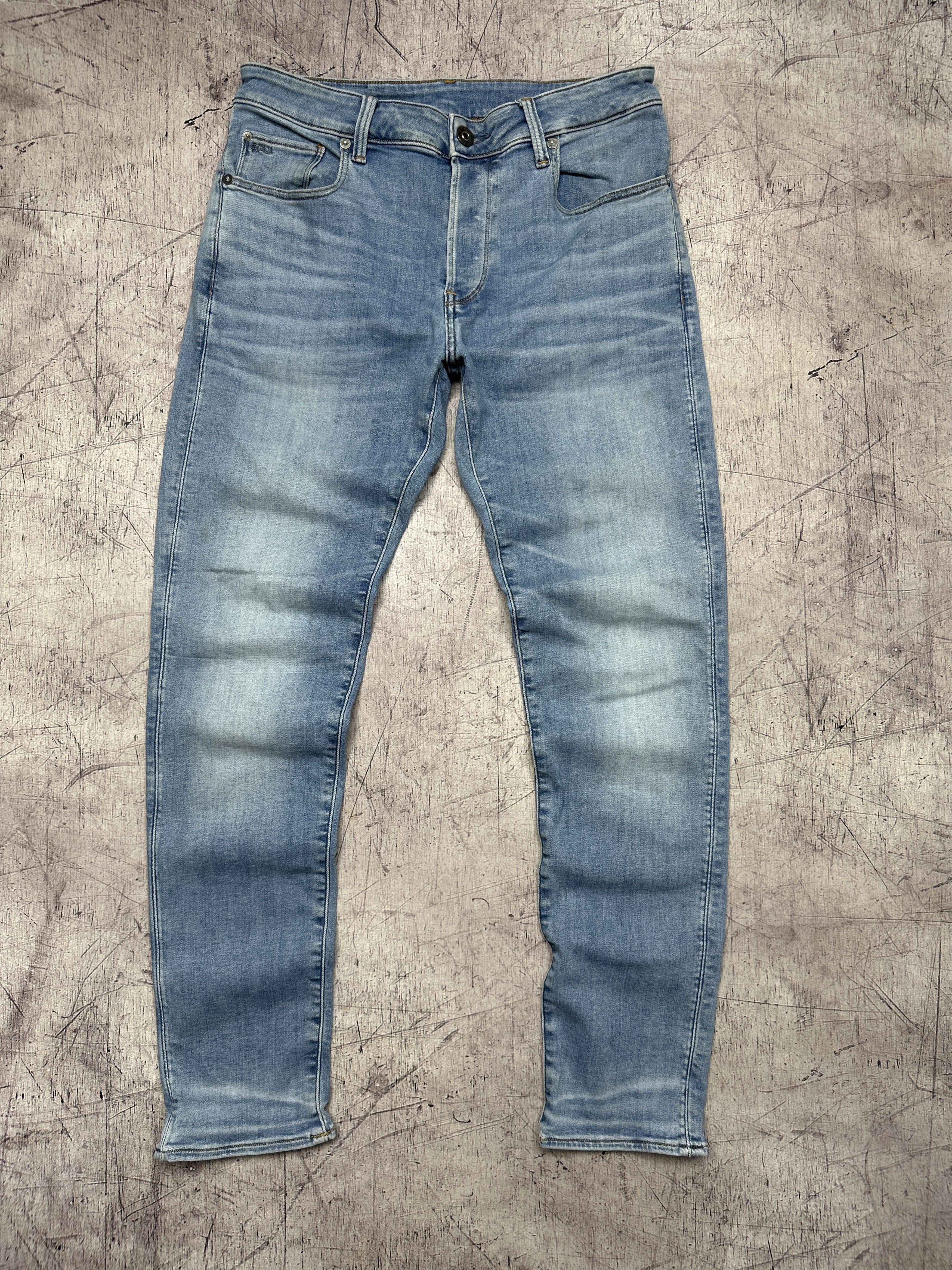 G-Star G Star Raw Mens 3301 Slim Denim Pants Jeans Size US 31 - 4 Thumbnail