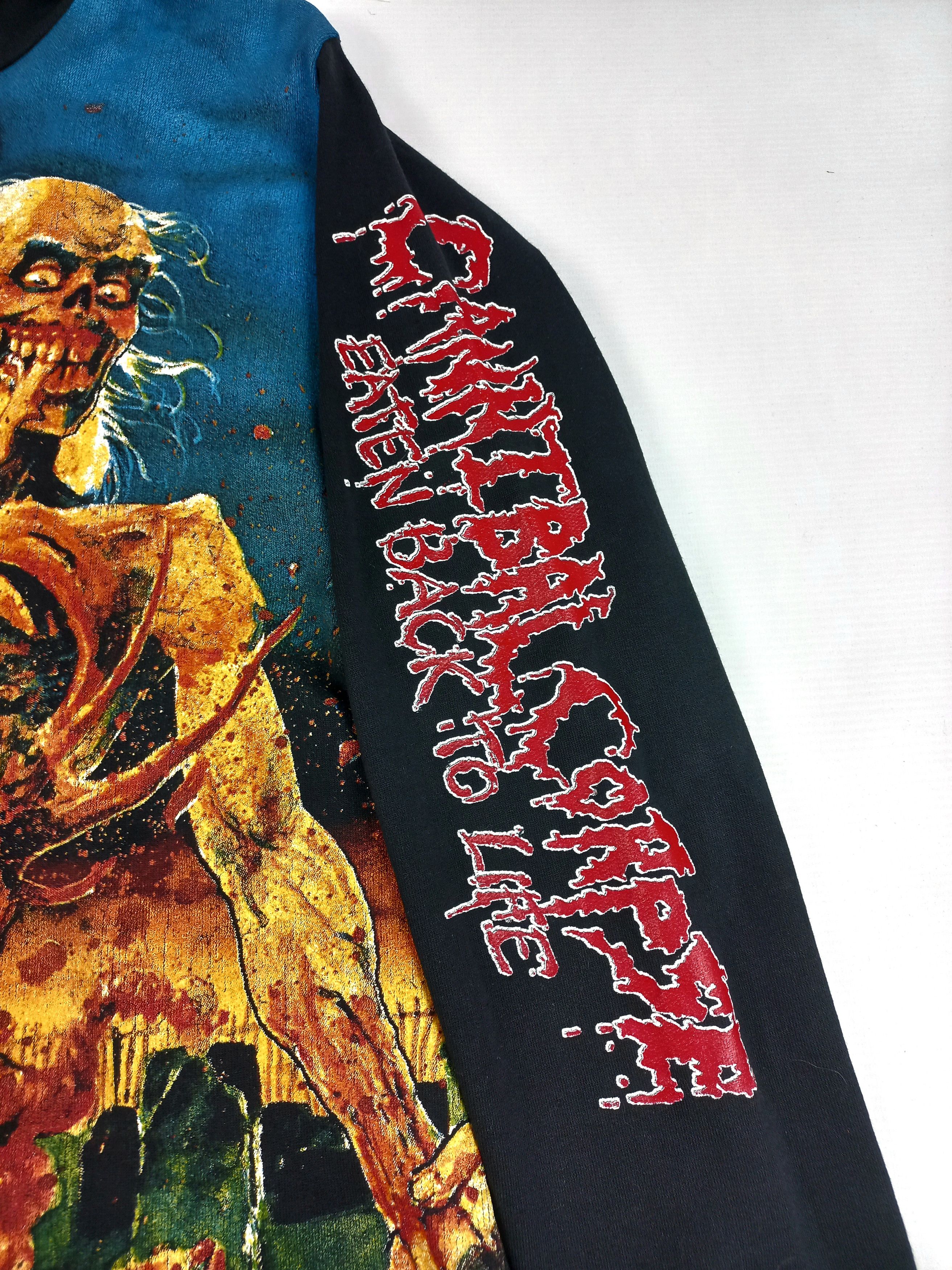 Band Tees × Vintage Cannibal Corpse vintage overprint hoodie 00s Size US S / EU 44-46 / 1 - 5 Thumbnail