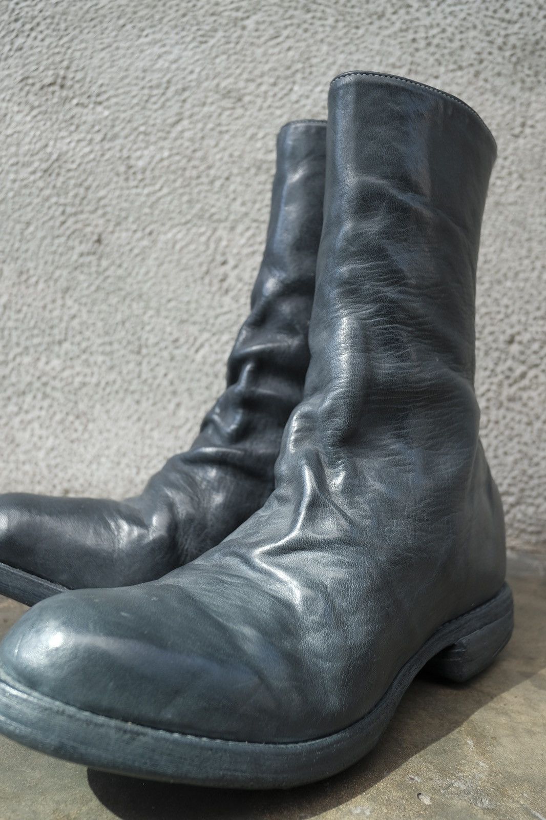 Carol Christian Poell Prosthetic Spur Biter Crimp Front Boots AM/2757SP Size US 9.5 / EU 42-43 - 4 Thumbnail