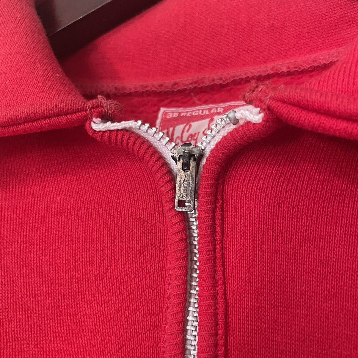 The Real McCoy's Vintage The Real Mccoy Heavyweight Sweathsirt Half Zip Size US M / EU 48-50 / 2 - 4 Thumbnail